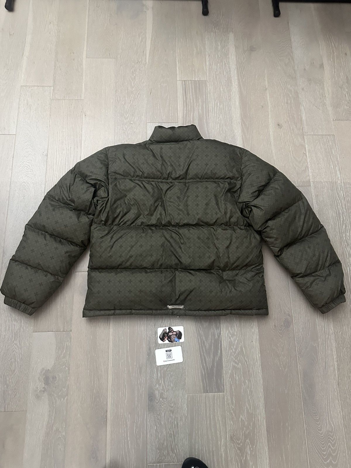 Chrome Hearts Chrome Hearts Puffer Jacket Olive Monogram Size US L / EU 52-54 / 3 - 3 Thumbnail