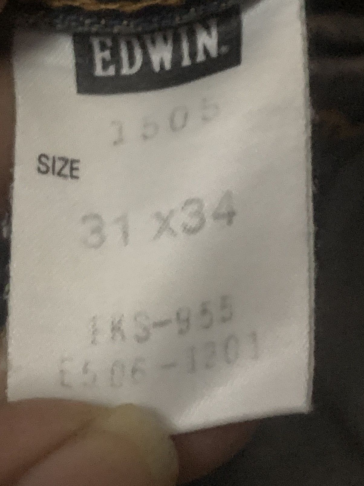 Edwin Edwin 505 Flare Distressed Selvedge Denim Jeans Size US 31 - 9 Thumbnail