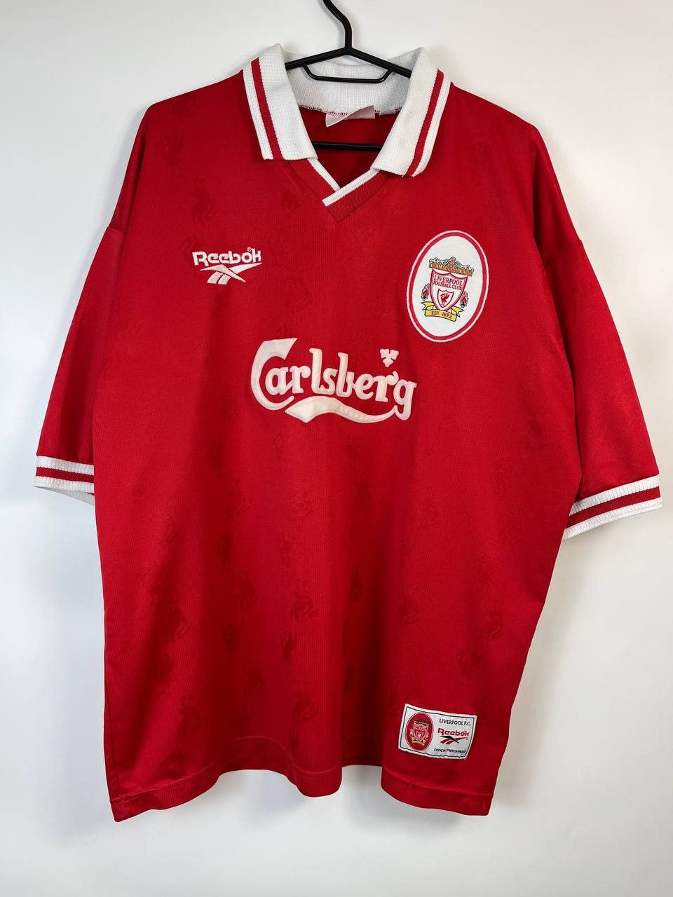 Reebok LIVERPOOL 1996 1997 HOME REEBOK NFR VINTAGE SIZE M Size US M / EU 48-50 / 2 - 1 Thumbnail