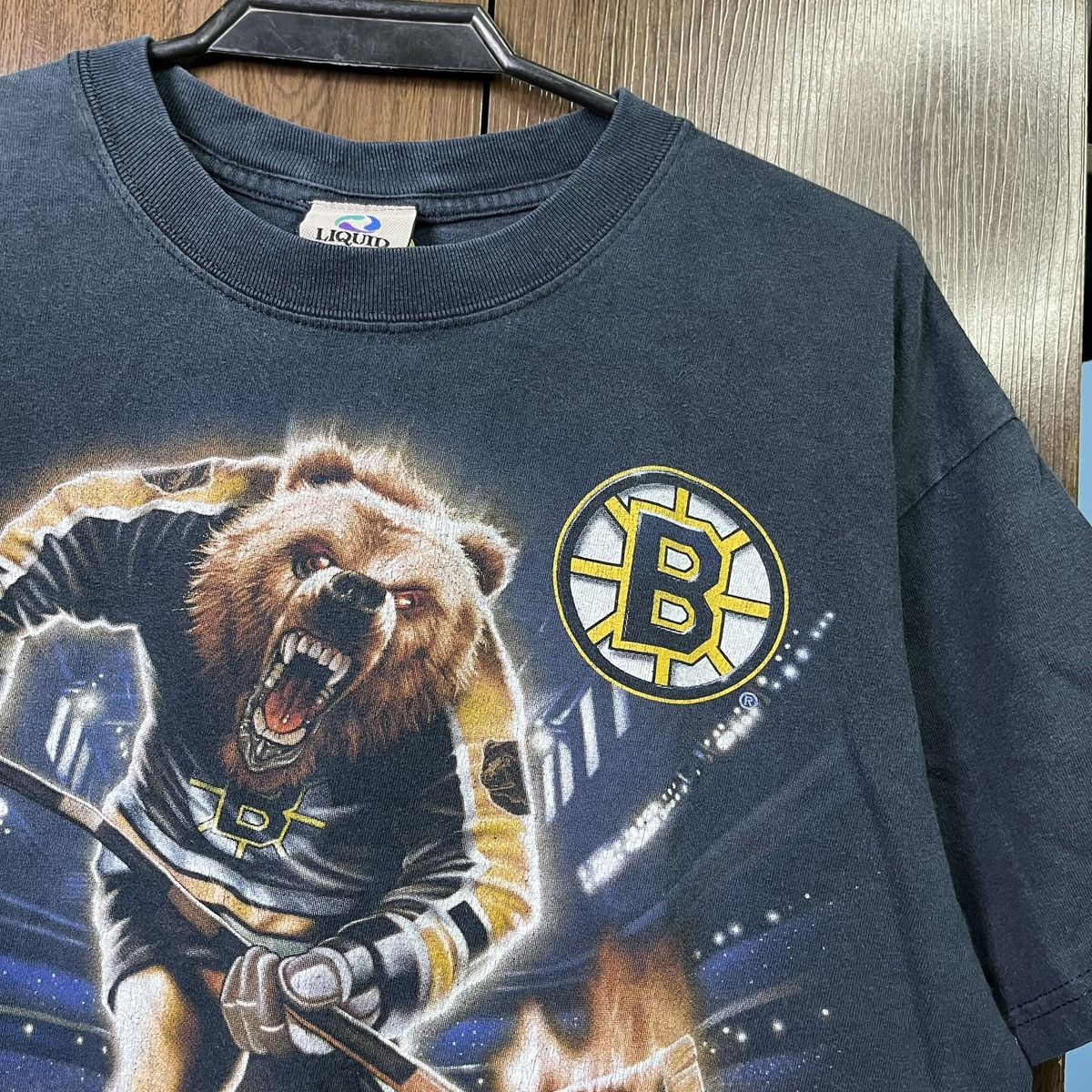 Other nhl bruins vintage tee liquid blue tag Size US L / EU 52-54 / 3 - 5 Thumbnail
