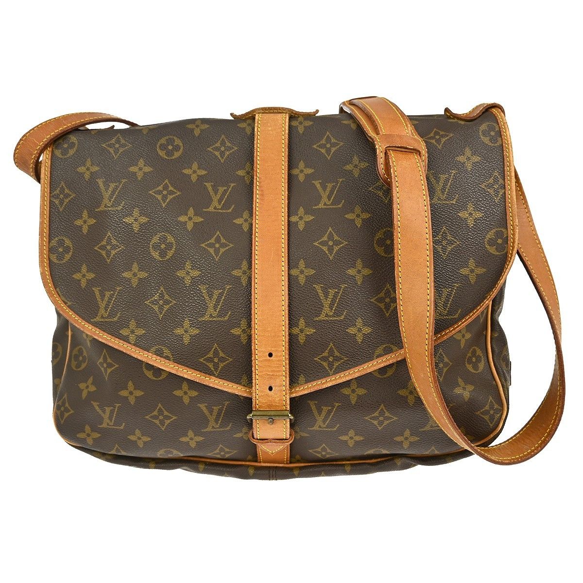 Louis Vuitton Louis Vuitton Saumur Handbag Monogram Canvas Size ONE SIZE - 1 Thumbnail