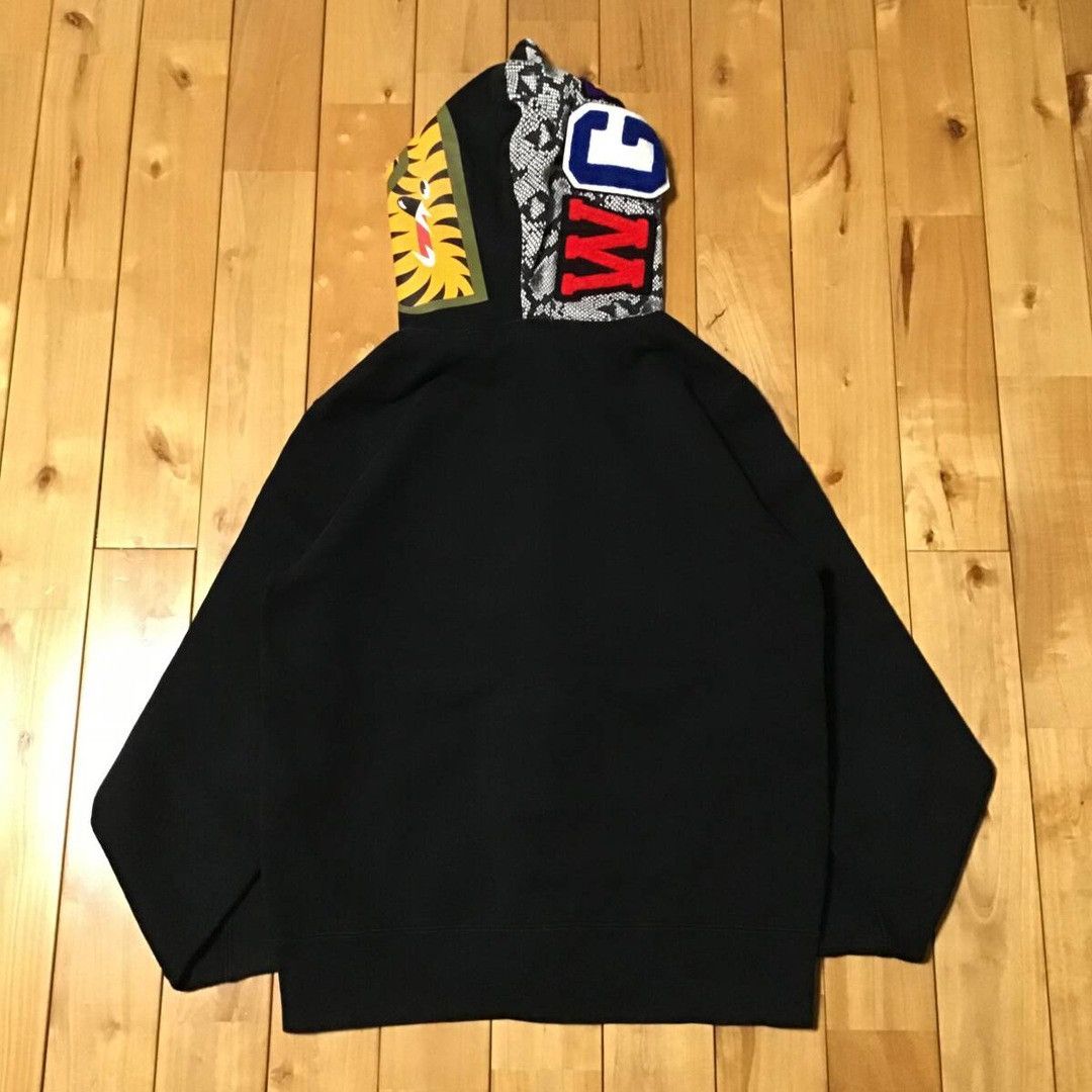 Bape × Nigo 2013 BAPE Snake shark full zip hoodie a bathing ape NIGO Size US M / EU 48-50 / 2 - 7 Thumbnail
