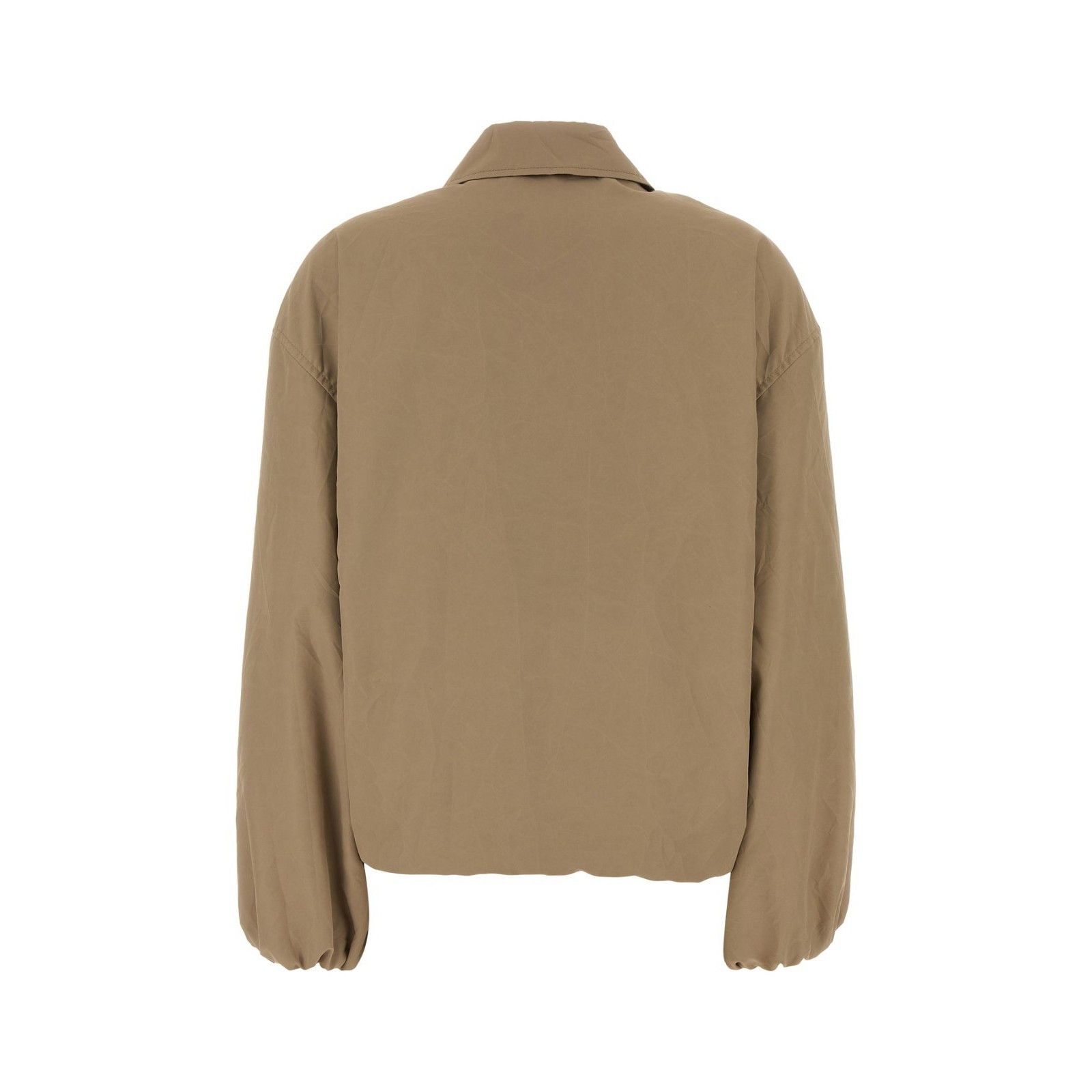 Loewe LOEWE Beige Polyester Jacket New & Authentic (Women's size:8 Size M / US 6-8 / IT 42-44 - 2 Thumbnail