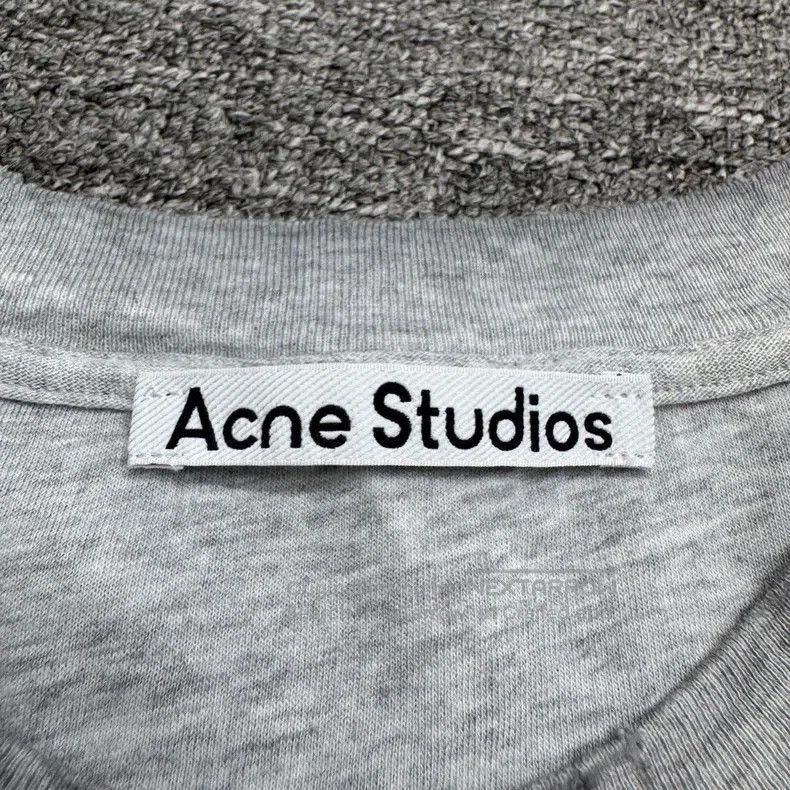 Acne Studios Acne Studios The white distressed lettered short-sleeved s Size US M / EU 48-50 / 2 - 3 Thumbnail