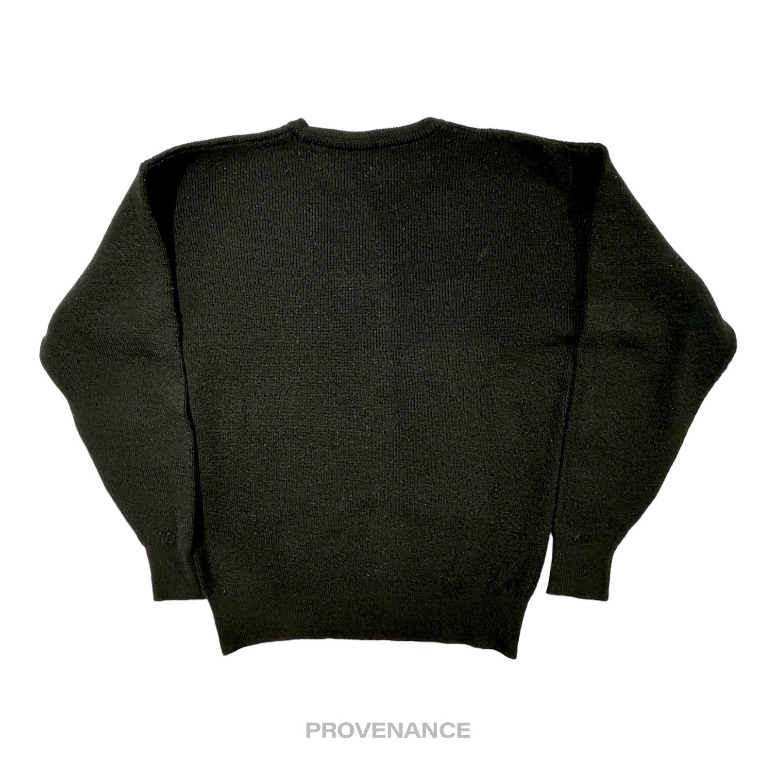 Dior 🔴 Christian Dior Sports Crewneck Wool Sweatshirt - Black L Size US L / EU 52-54 / 3 - 2 Thumbnail