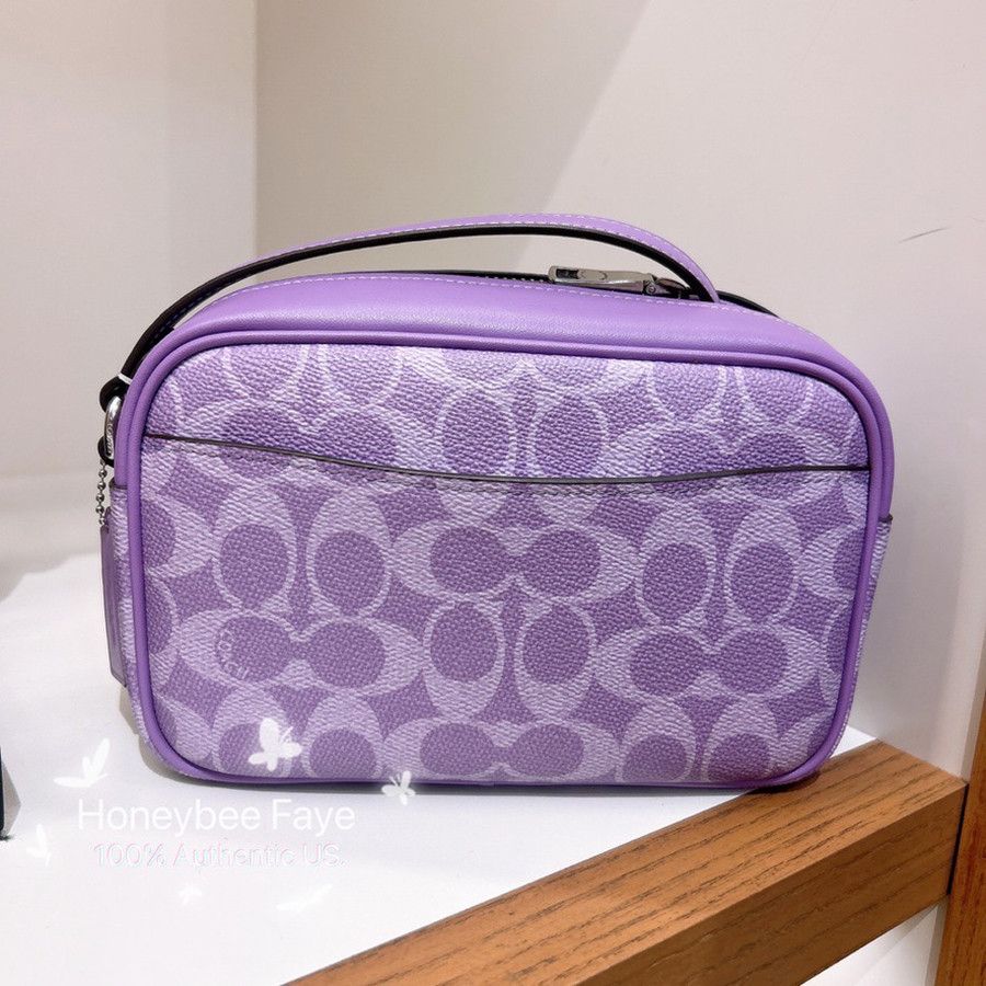 Coach NWT Coach Mini Jamie Camera Bag In Signature Canvas CY752 Size ONE SIZE - 2 Thumbnail
