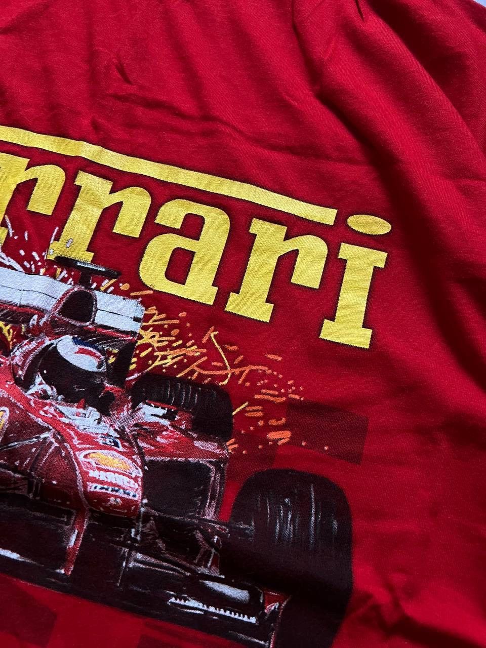 Ferrari Vintage 1999 Ferrari Formula One F1 Racing Red T-shirt Sz L Size US L / EU 52-54 / 3 - 4 Thumbnail