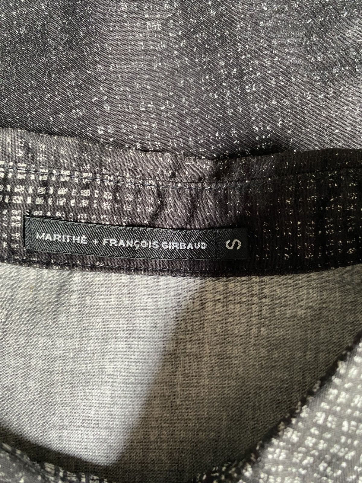 Marithe + Francois Girbaud MARITHE + FRANCOIS GIRBAUD Gradient Black Shirt Size US S / EU 44-46 / 1 - 4 Thumbnail