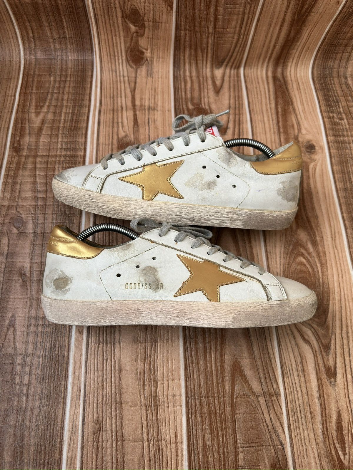 Golden Goose Golden Goose Superstar Gold Star Lowtop Sneakers Size US 8 / EU 41 - 5 Thumbnail