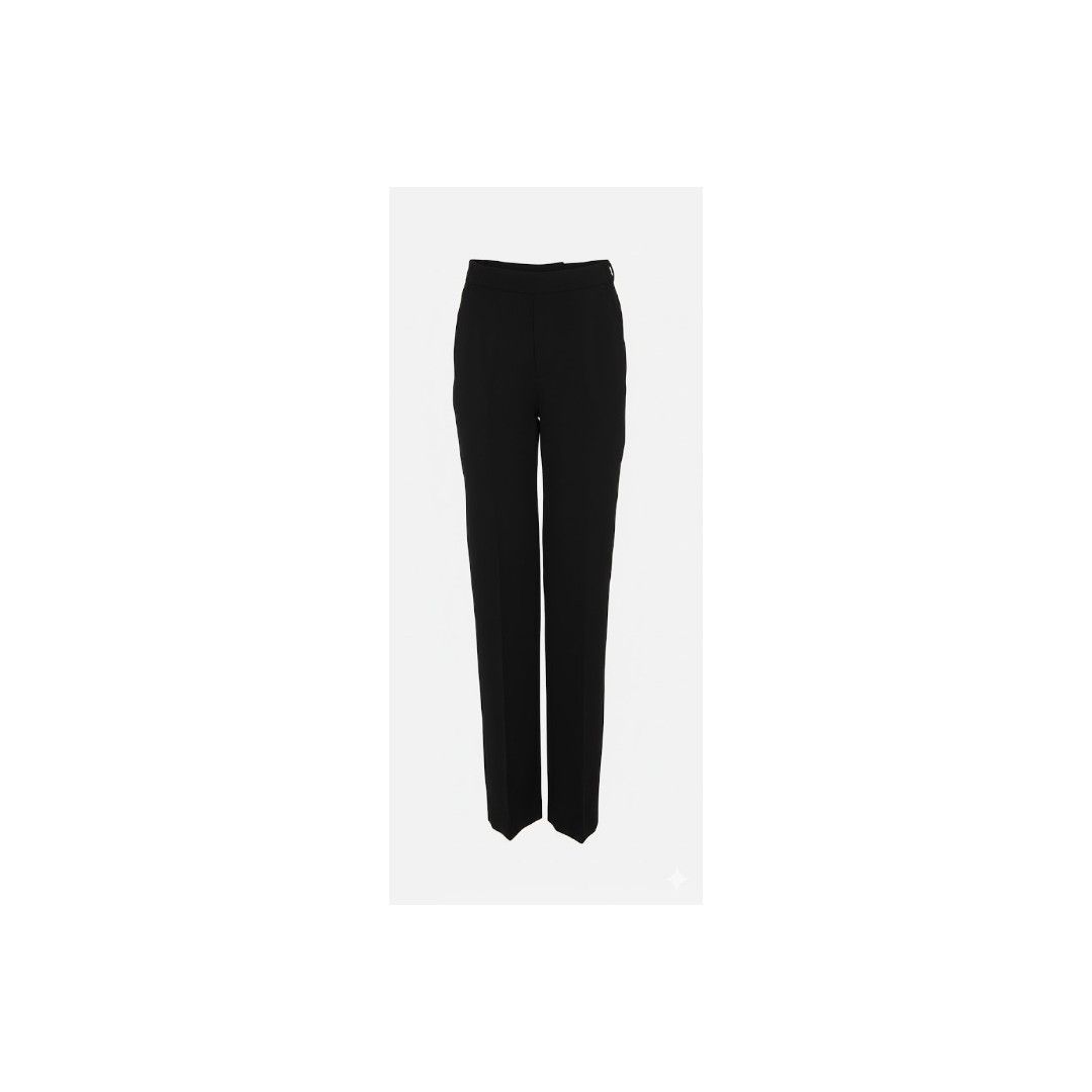 Saint Laurent Paris oc11z1225 774421 Pantalon Tailleur Haute in Noir Size US 32 / EU 48 - 1 Preview