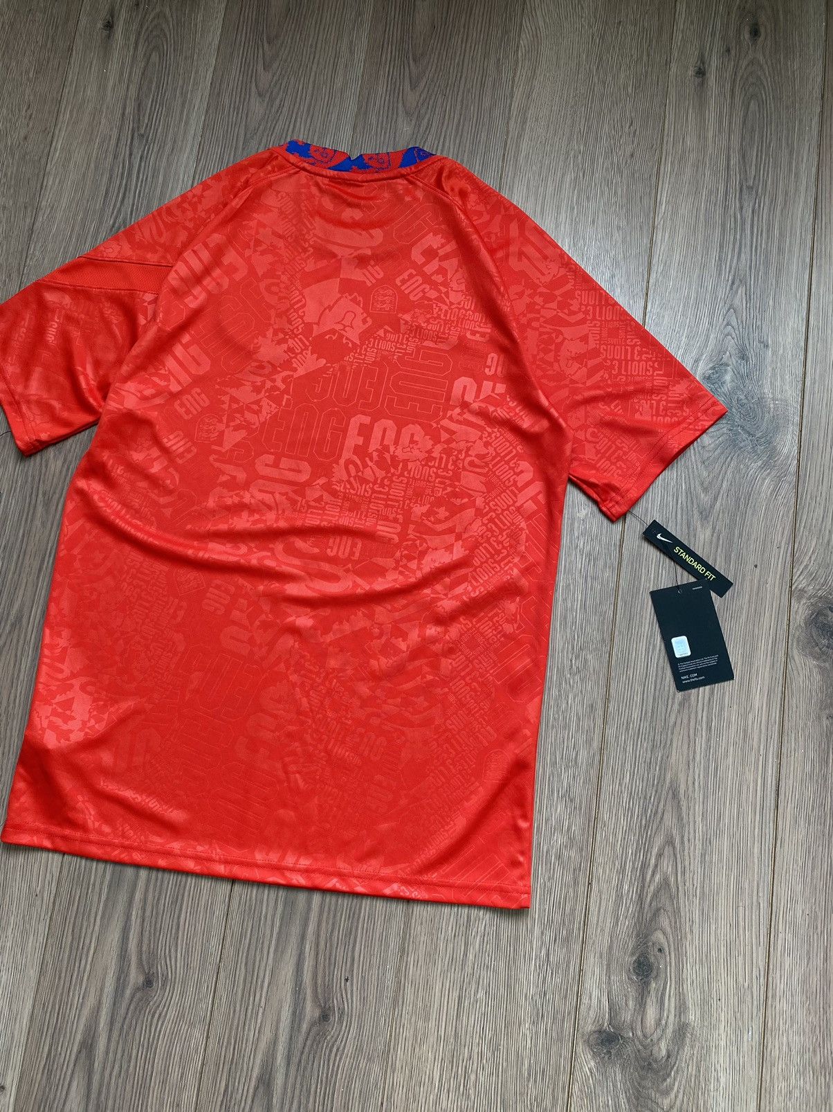 Nike Nike England 2020/21 Training Football Jersey Red Size M Size US M / EU 48-50 / 2 - 12 Thumbnail