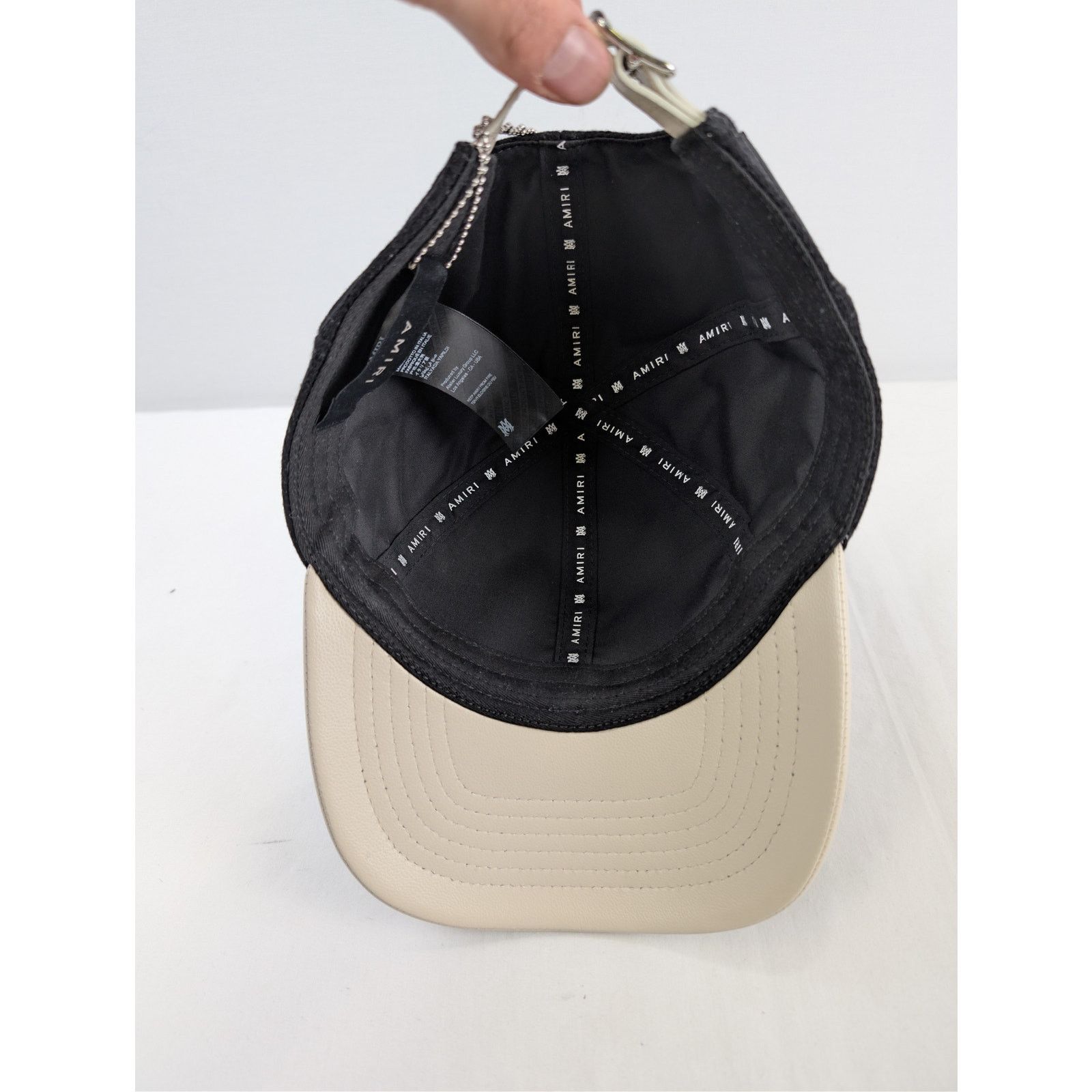 Amiri o1rshd1 Size: OS / Dream Team Two-Tone Cap / Hat in Black Size ONE SIZE - 14 Thumbnail