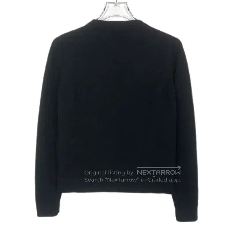 Fendi Fendi Black Wool Knit Sweater with Pink Accents . Size XS / US 0-2 / IT 36-38 - 2 Thumbnail