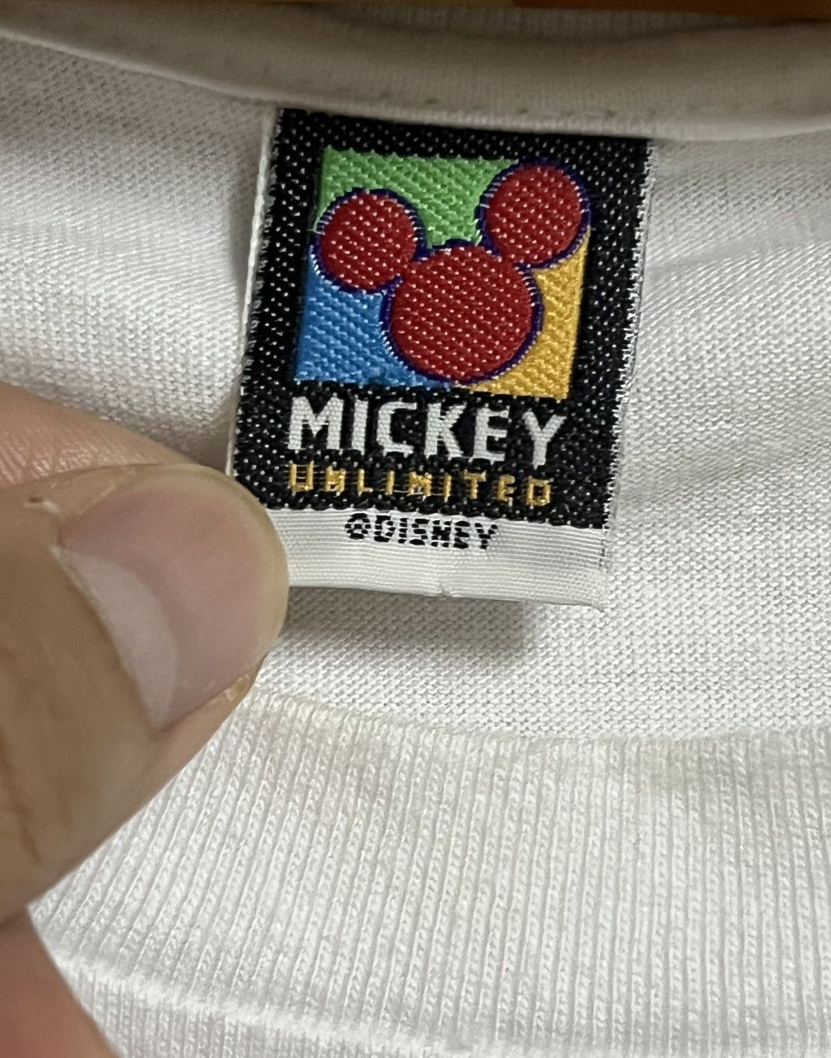 Disney Vintage Mickey Mouse Disney Graphic Tee White L Size US L / EU 52-54 / 3 - 4 Thumbnail