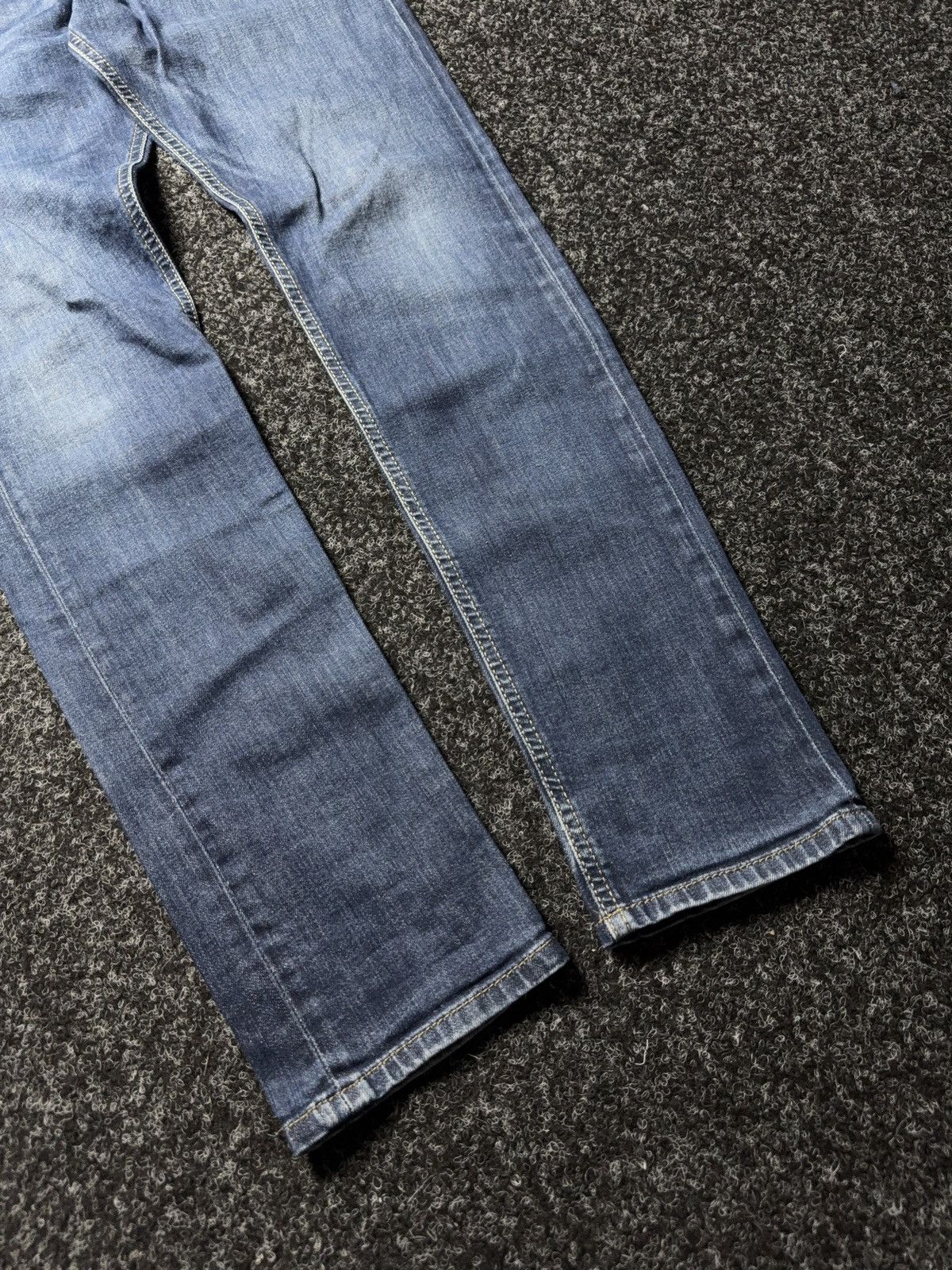 Diesel Luxury 00s Diesel Tepphar Slim Tapered Jeans Rock Y2K Denim Size US 30 / EU 46 - 3 Thumbnail