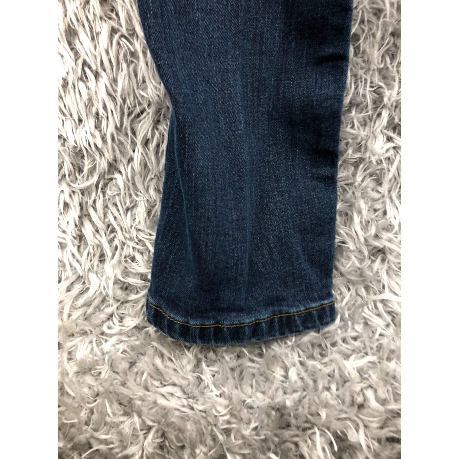 Kenzo Ze Enzo Skinny Jeans Jeans Mid Rise 32 Long Mens Blue Medium Wash 5-Pocket Denim Cotton Blend Belt Loops Zip Fly Button Fly Regular Inseam 34" Size US 32 / EU 48 - 7 Thumbnail