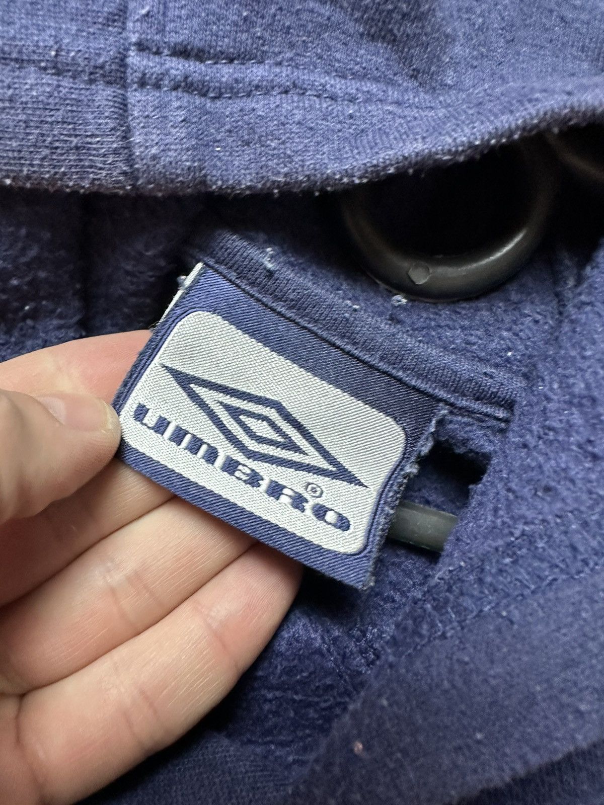 Umbro × Vintage Vintage Umbro fleece hoodie size XL logo Size US XL / EU 56 / 4 - 6 Thumbnail