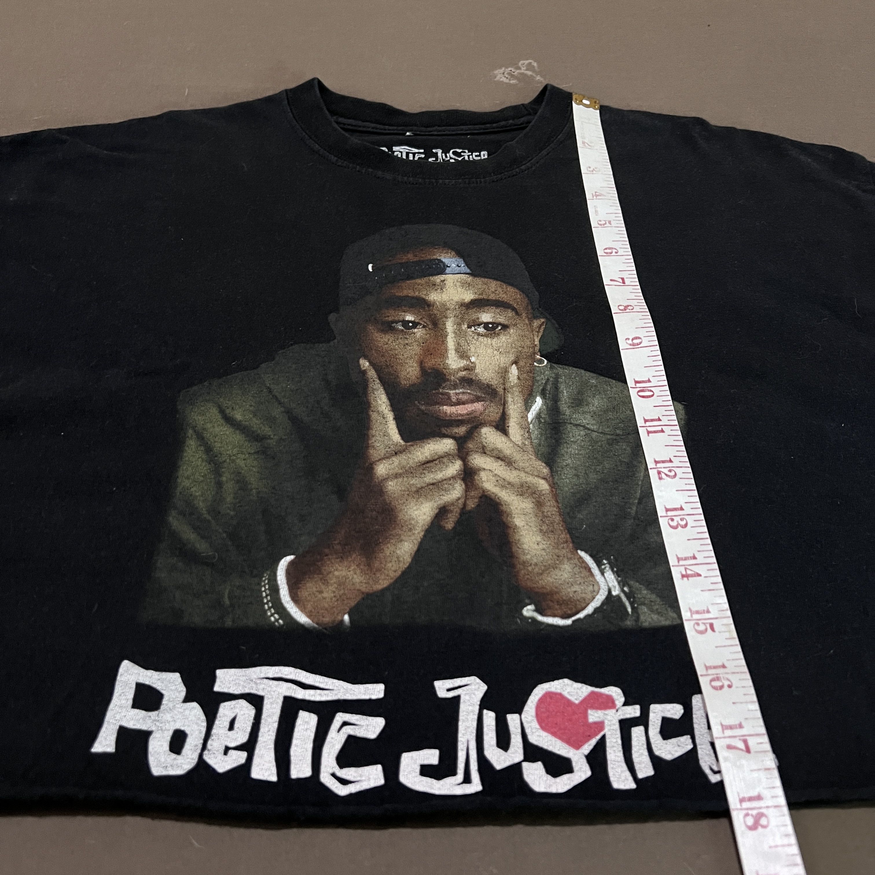 Rap Tees Poetic Justice Tupac 2pac Tee Promo Tee XL Size US XL / EU 56 / 4 - 6 Thumbnail