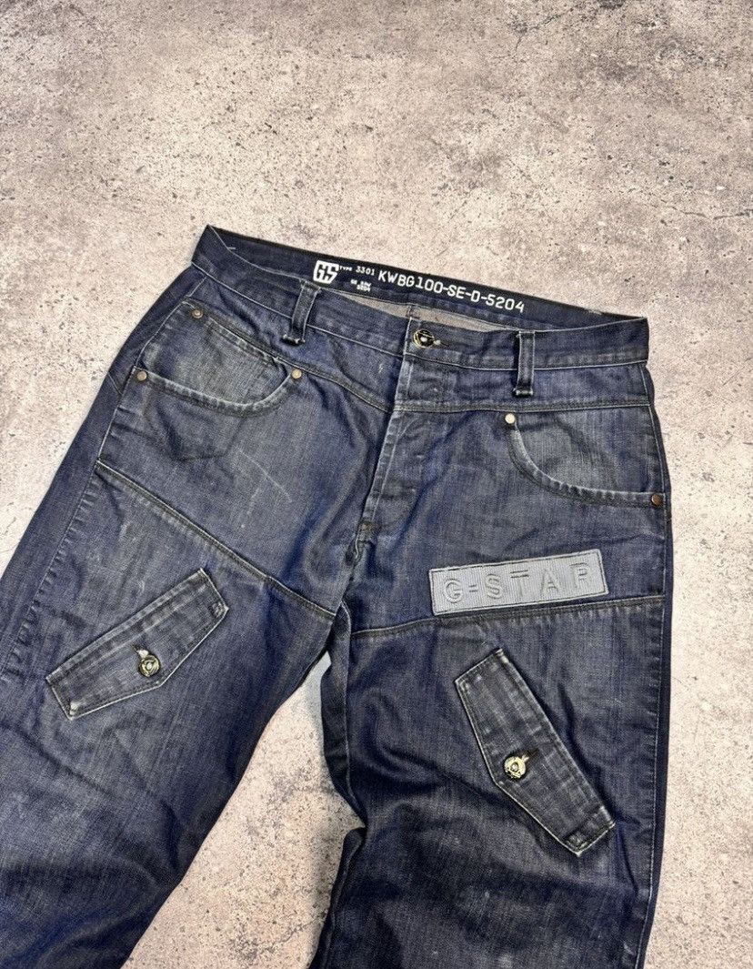 G-Star Vintage G Star Raw Junya Watanabe Cargo Pants Size US 34 / EU 50 - 10 Thumbnail