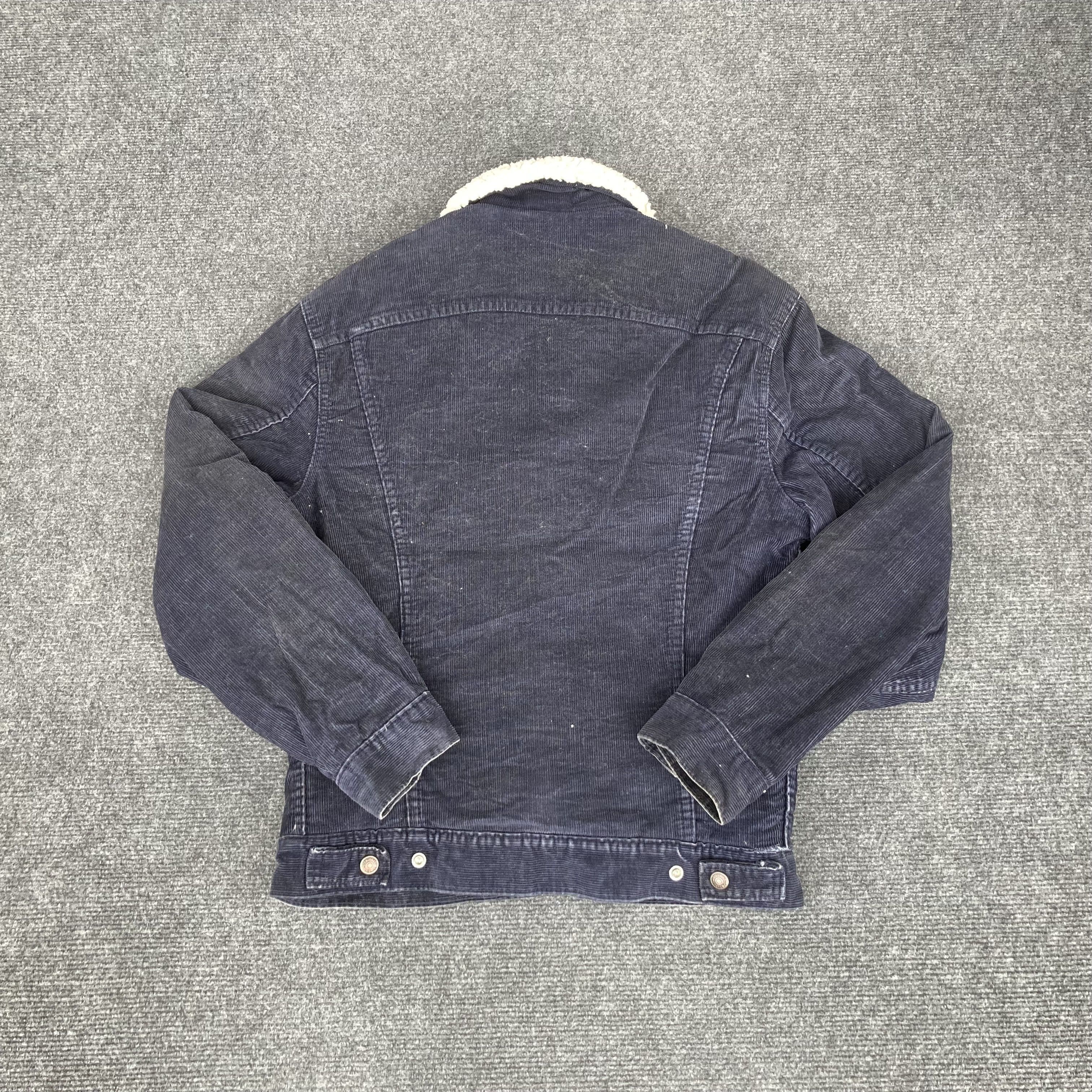 Levi's × Vintage Vtg Levis Sherpa Lined Denim Sz 36 Jacket Size US S / EU 44-46 / 1 - 9 Thumbnail