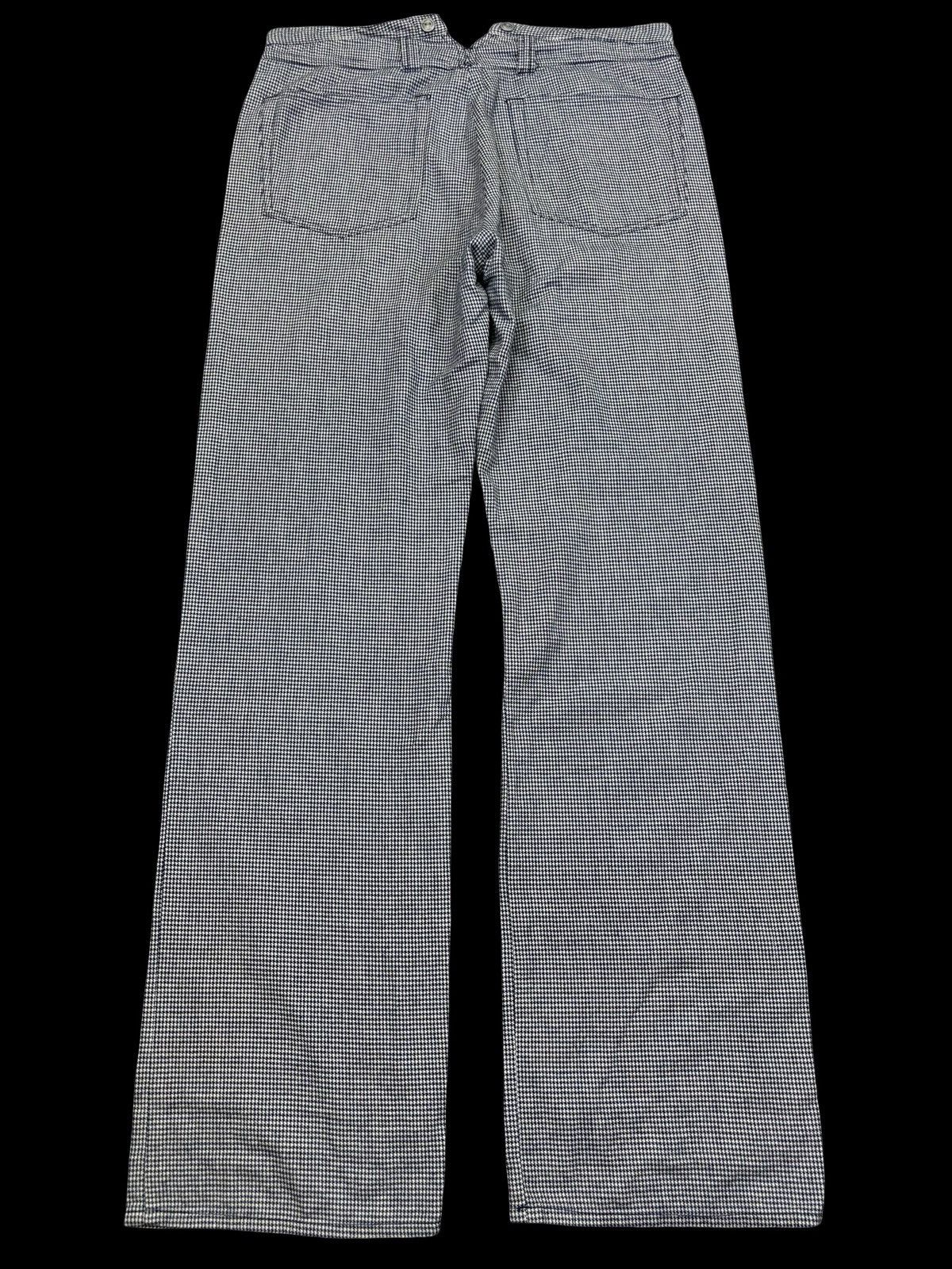 Japanese Brand Gaijin Made Fish Tail Houndstooth Pattern Pant F813 Size US 32 / EU 48 - 2 Thumbnail