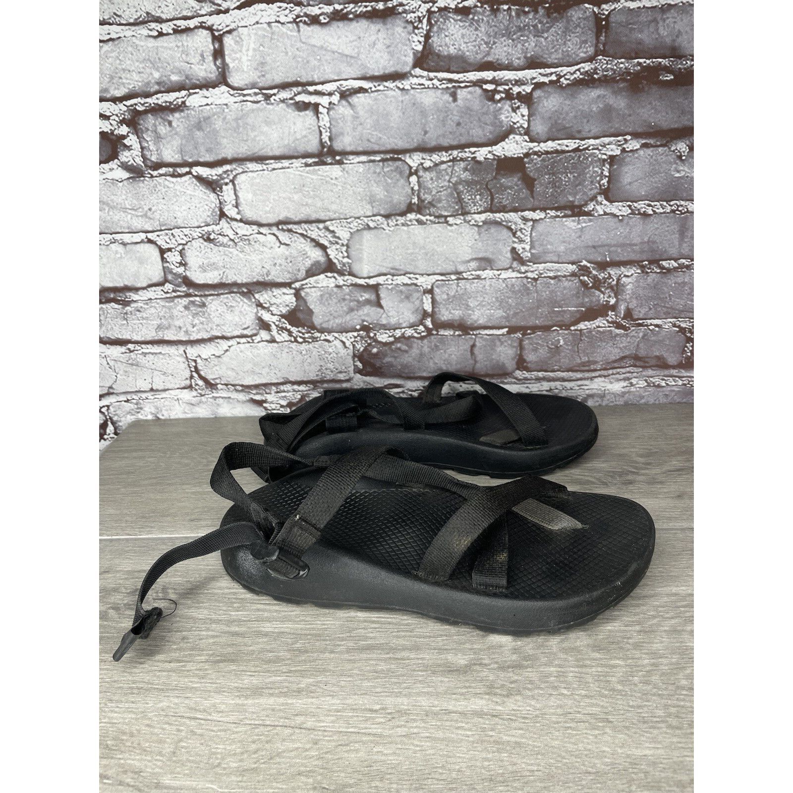 Chaco Chaco Z/1 Classic Black Nylon Comfort Strappy Sandals Men's Size US 10 / EU 43 - 11 Thumbnail