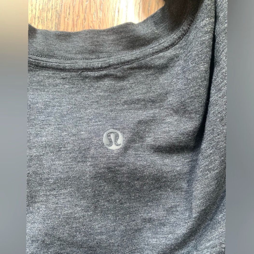 Lululemon Lululemon Front Tie Tee Women's S Black Casual Shirt Size ONE SIZE - 4 Thumbnail