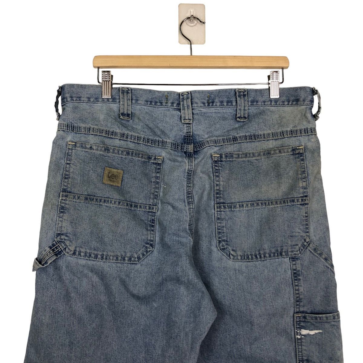 Japanese Brand 🔥90’s Lee Carpenter Pants Bush Pocket Work Size US 36 / EU 52 - 8 Thumbnail