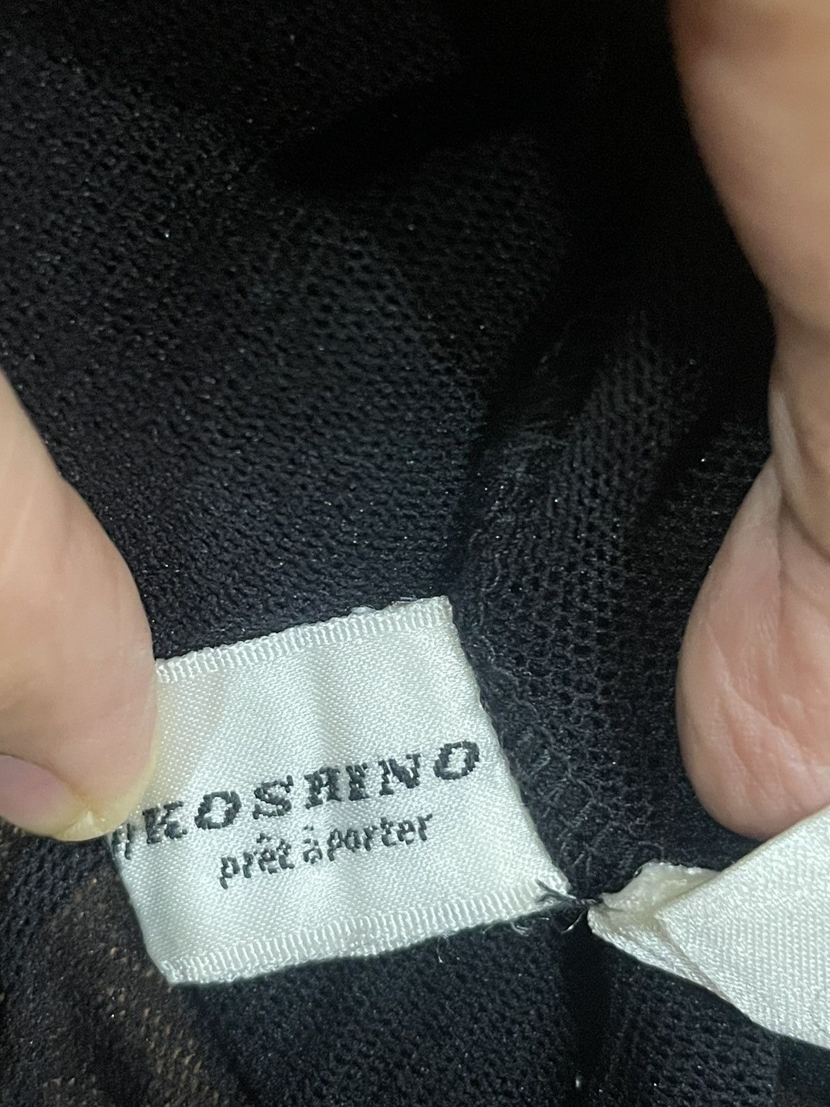 Hiroko Koshino Homme Hiroko Koshino Turtleneck Fishnet Size ONE SIZE - 5 Thumbnail