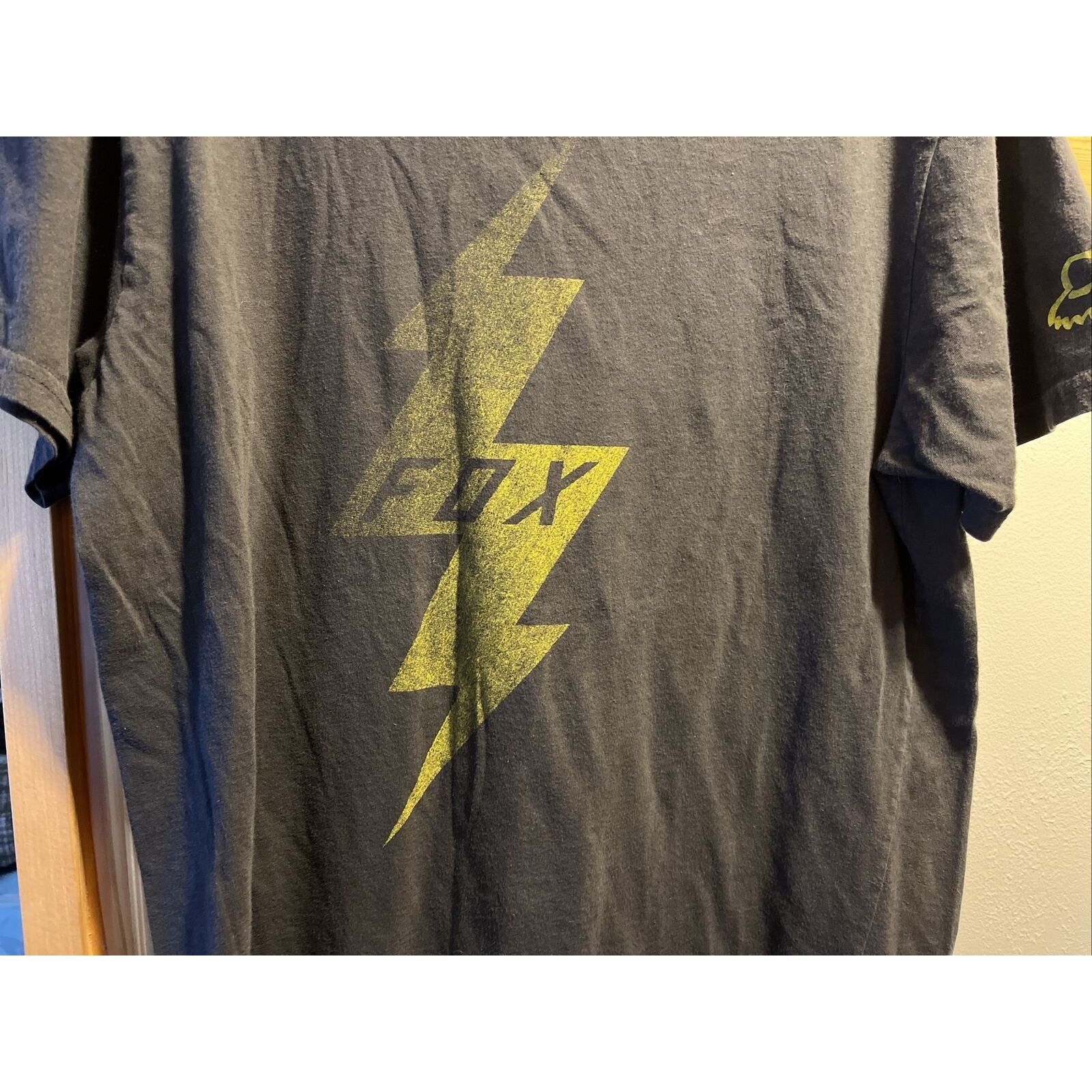 Fox Racing Fox mens XL Gray short sleeve premium cotton Graphic T-Shirt Size US XL / EU 56 / 4 - 7 Thumbnail