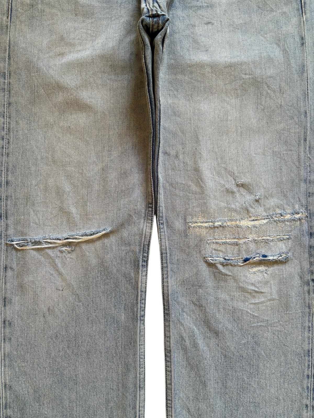 Levi's Vintage 90s Levis 503 Light Wash Distressed Rip Baggy Jeans Size US 31 - 5 Thumbnail