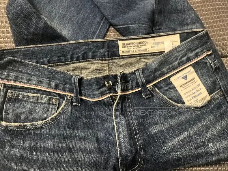 Neighborhood Neighborhood Blue Denim Jeans. Size US 34 / EU 50 - 3 Thumbnail