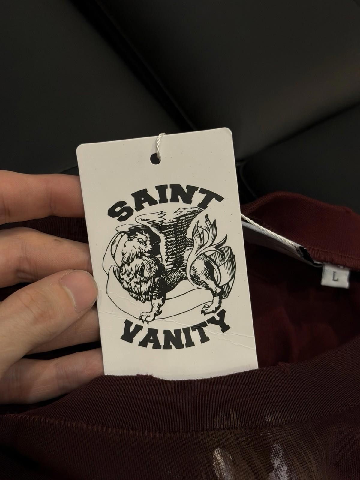 Saint Vanity Size L - Saint Vanity T-shirt 2025 Red Authentic (NEW) Size US L / EU 52-54 / 3 - 9 Thumbnail