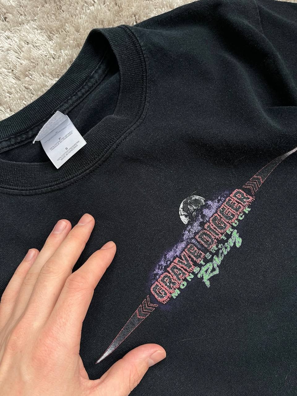 Streetwear × Vintage Vintage Grave Digger Monster Jam Graphic Tee Size US S / EU 44-46 / 1 - 4 Thumbnail