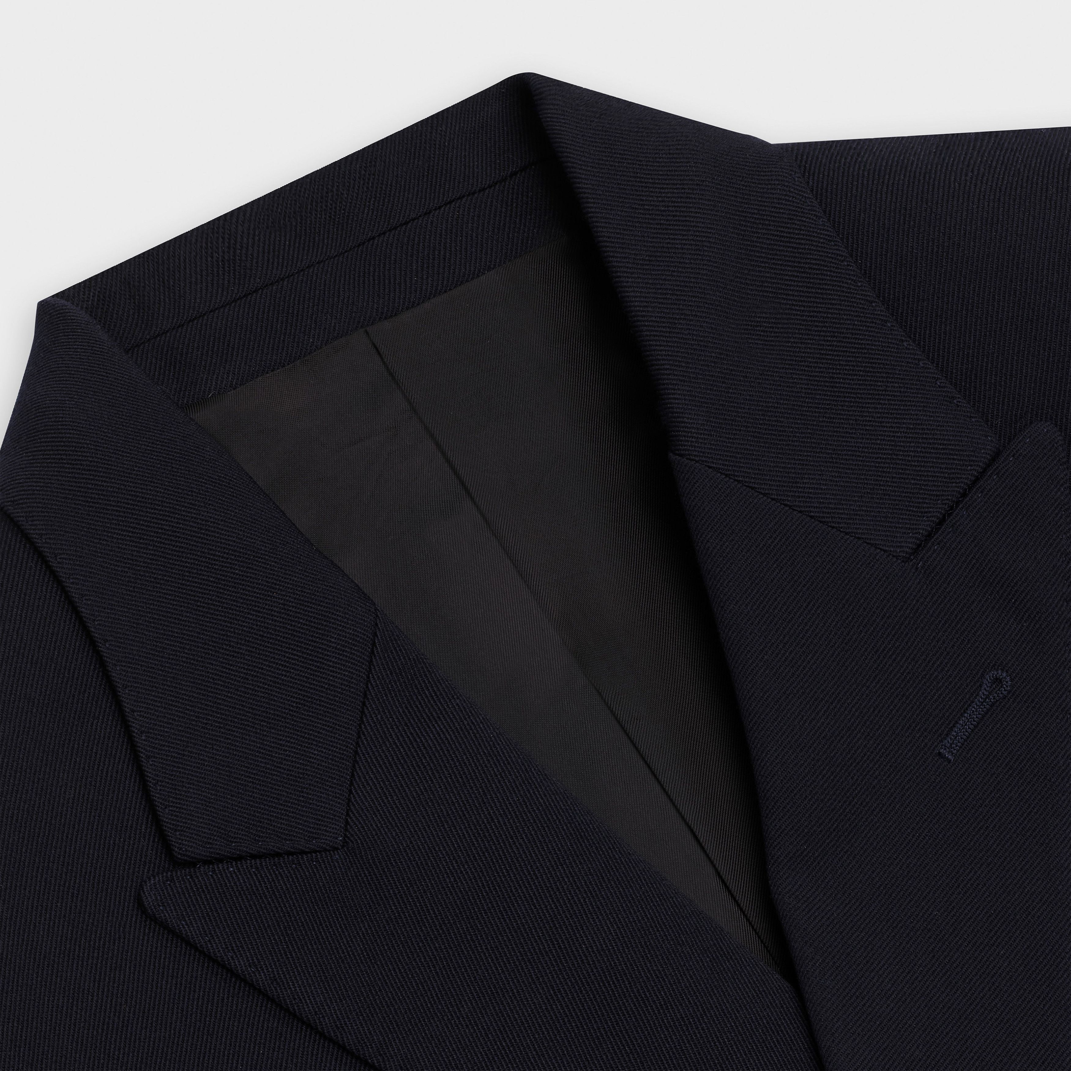 Celine o1bcso1str0925 2V684092D Long Jacket in Navy Size M / US 6-8 / IT 42-44 - 3 Thumbnail