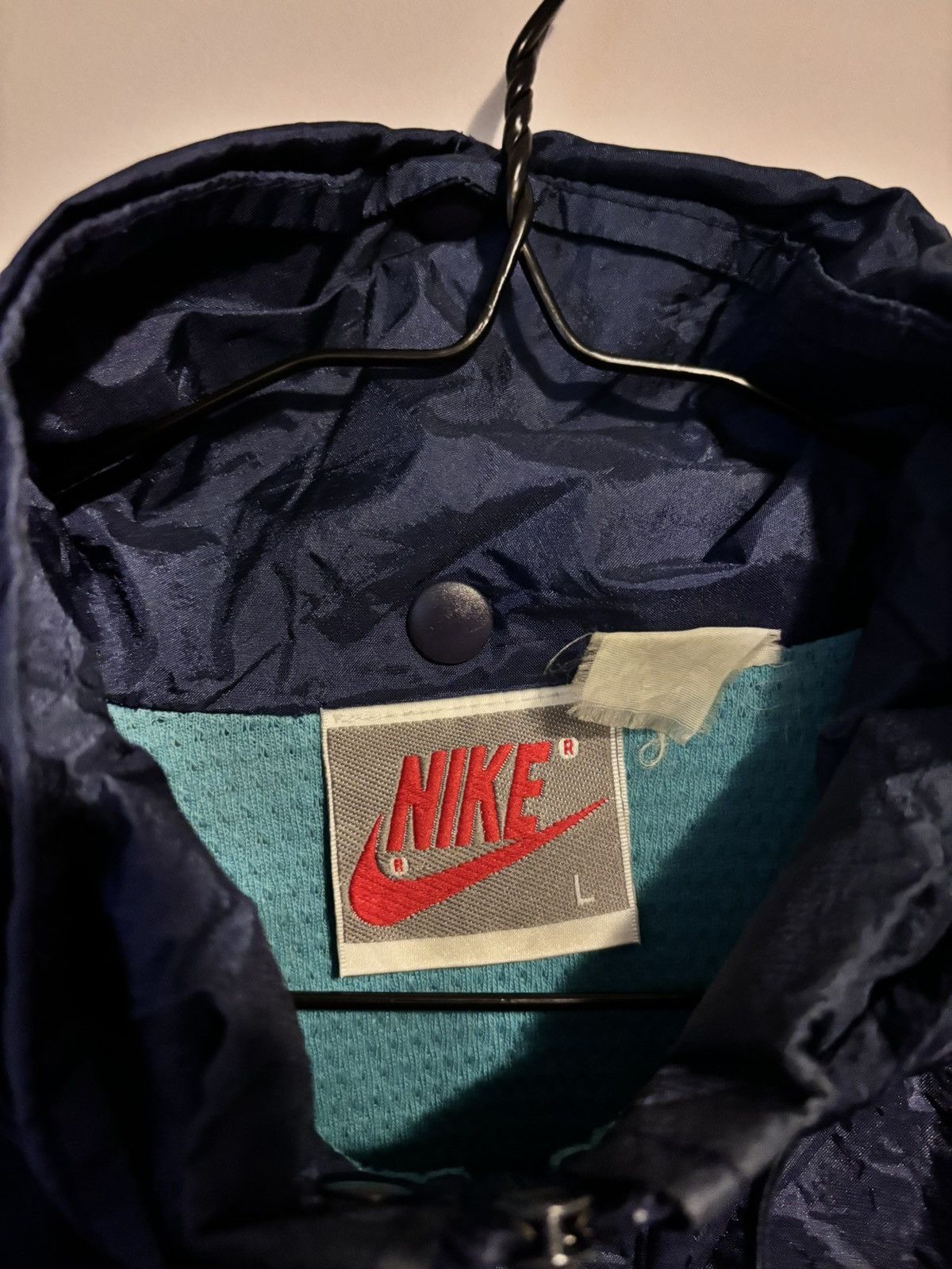 Nike Vintage Nike Jacket 90s Size US L / EU 52-54 / 3 - 3 Thumbnail