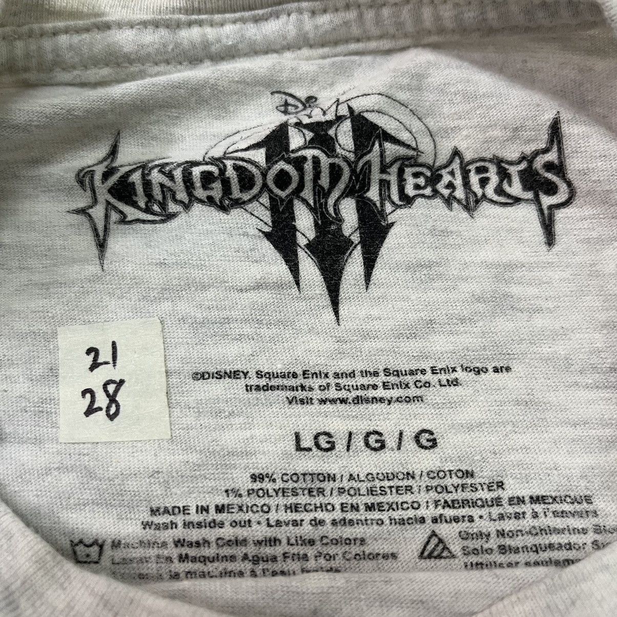 Anime × Japanese Brand Kingdom Hearts Character “Sora” Japanese Video Game Series Size US L / EU 52-54 / 3 - 5 Thumbnail