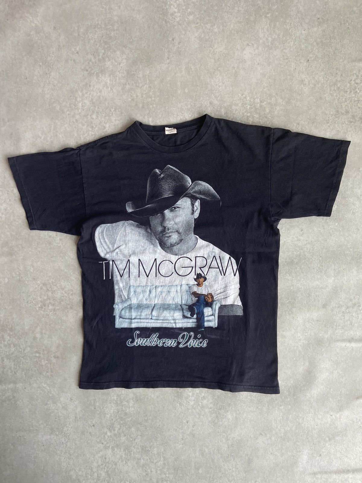 Band Tees × Vintage Vintage Tim McGraw Southern Voice Tour 2010 T Shirt Size US L / EU 52-54 / 3 - 1 Thumbnail
