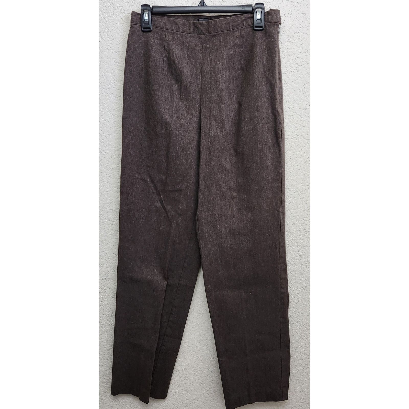 Old Navy Old Navy Brown Flat Front Button Side Zip Closure Pants 10A Size 28" / US 6 / IT 42 - 1 Thumbnail
