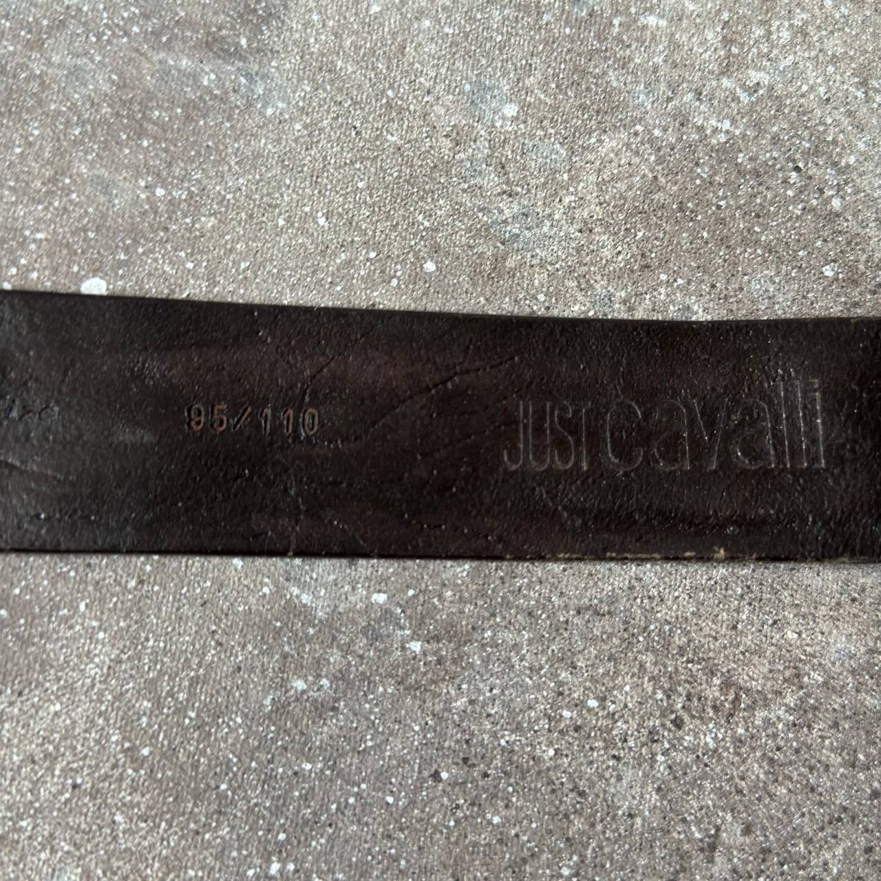 Just Cavalli Just Cavalli Vintage Leather Belt Size ONE SIZE - 9 Thumbnail