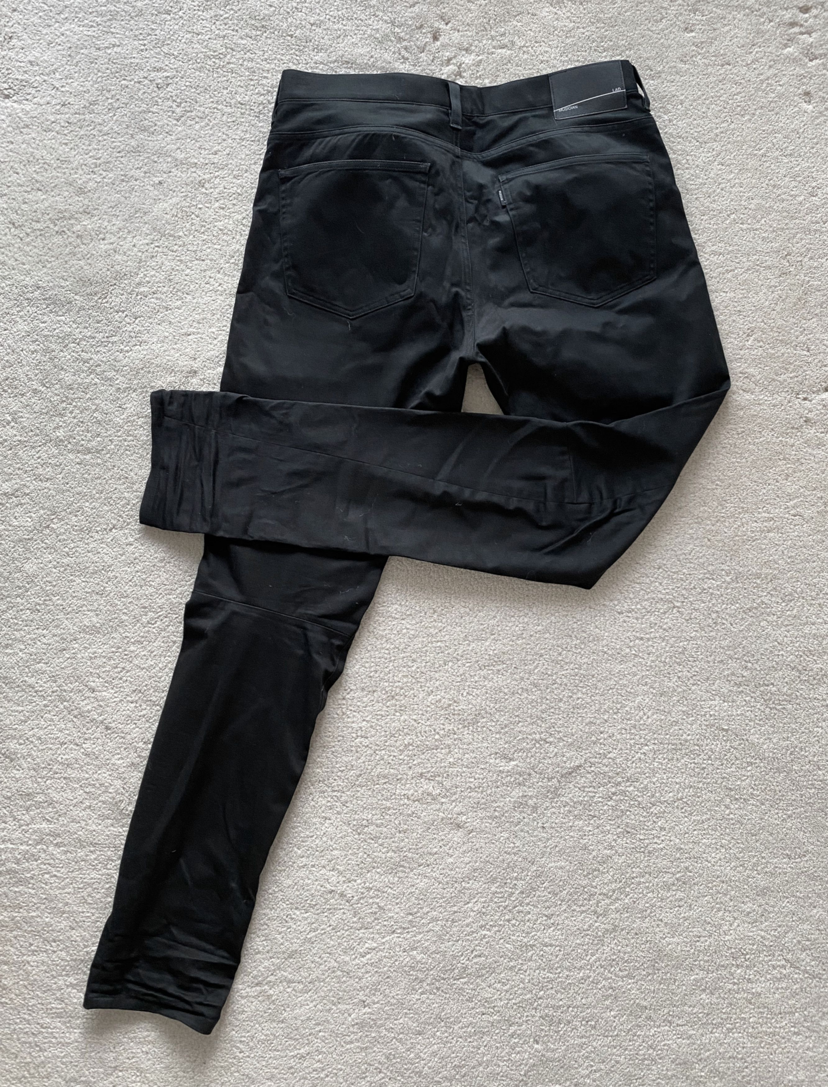 Lad Musician Back Knee cut low rise skinny jeans Size US 30 / EU 46 - 3 Thumbnail
