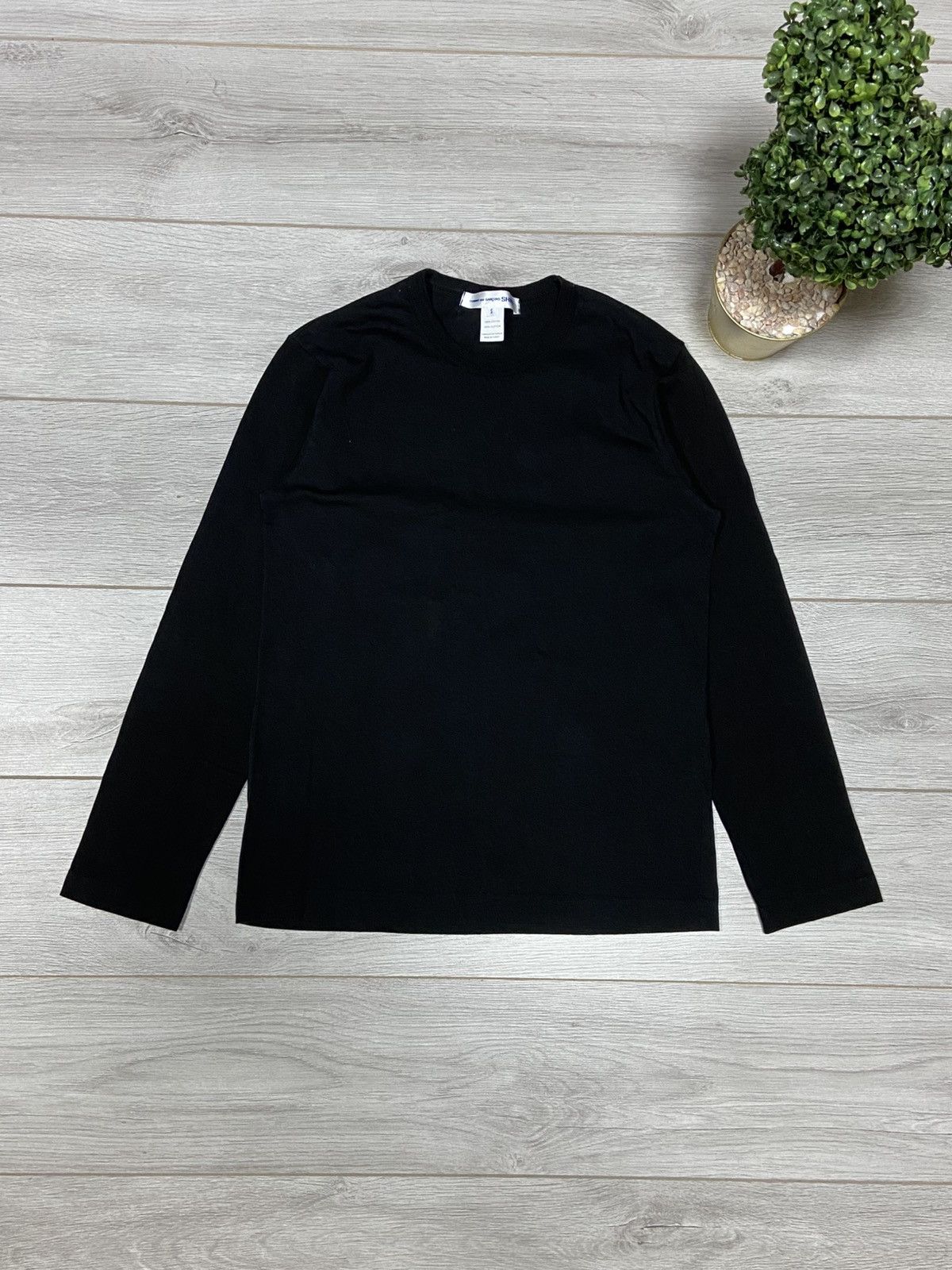 Comme des Garcons Comme des Garçons Long sleeve Sleeve back Logo shirt Size US S / EU 44-46 / 1 - 6 Thumbnail