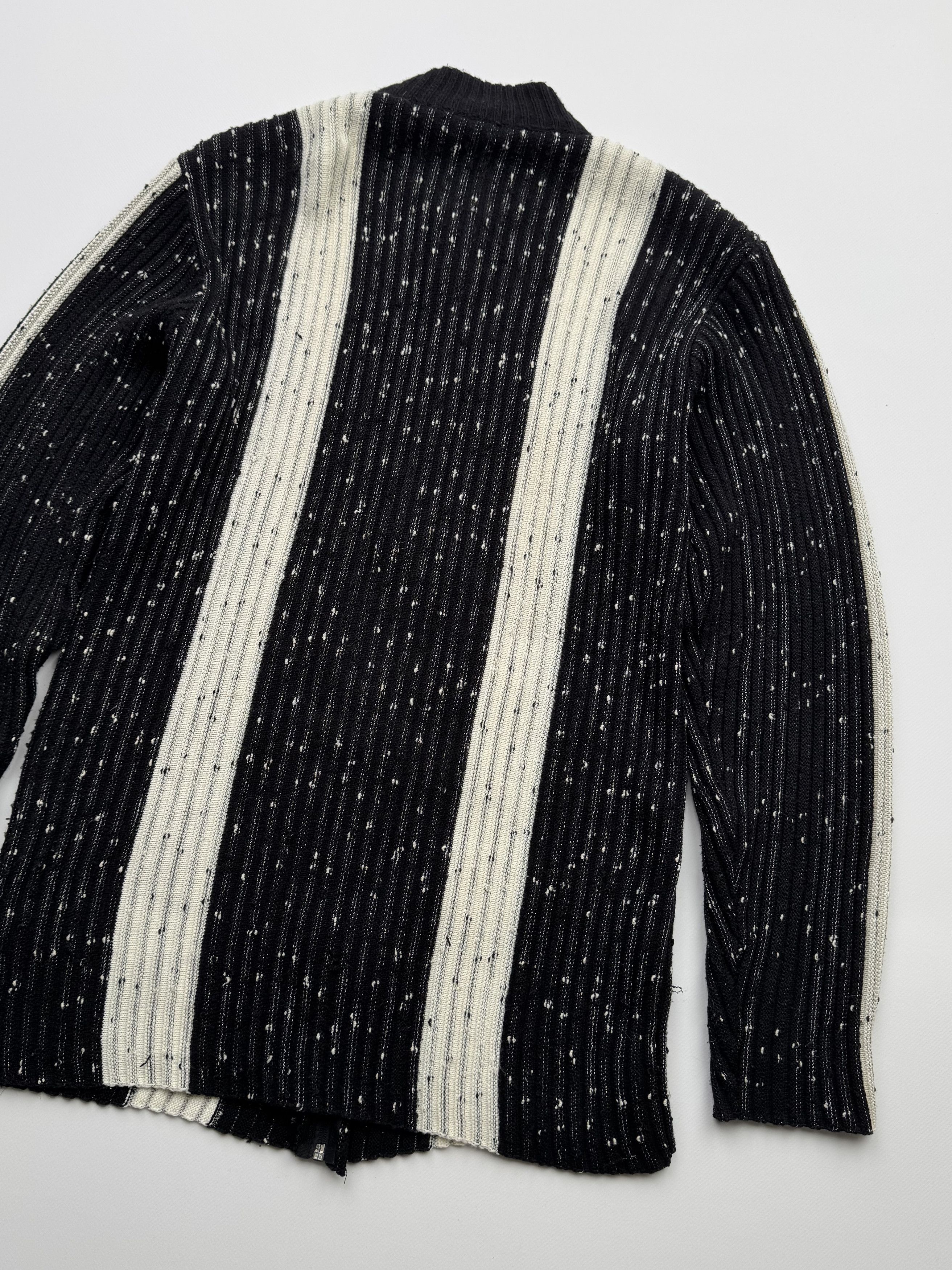 Vintage Vintage Ribbed Zipper Sweater B389(V365)E2 Size US S / EU 44-46 / 1 - 7 Thumbnail