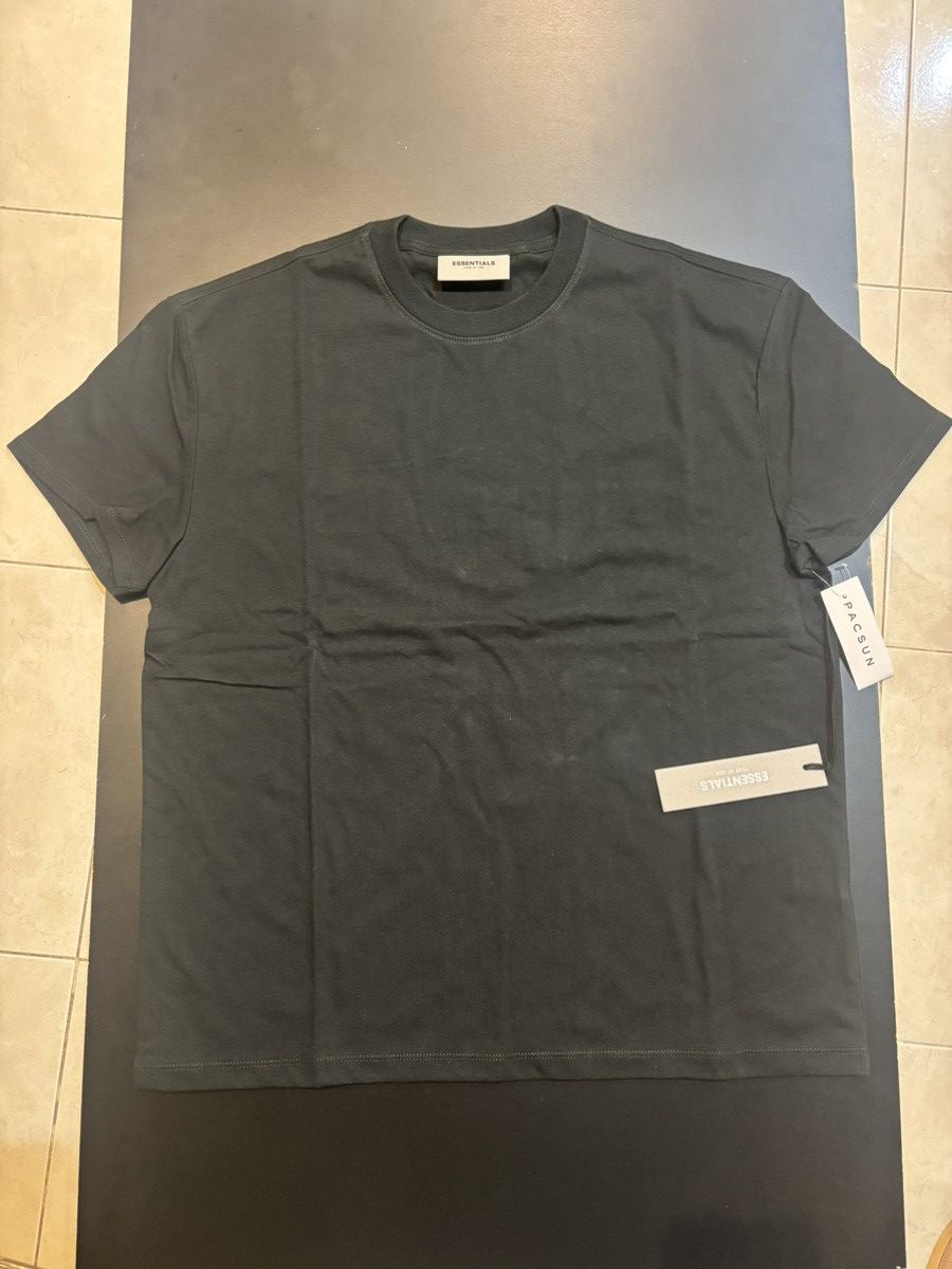 Fear of God Fear of God Essentials Black T-Shirt - XSS Size US XXS / EU 40 - 2 Thumbnail
