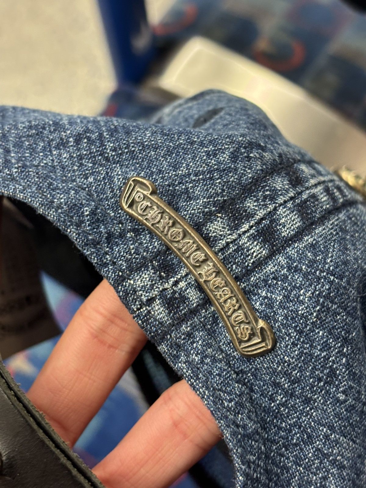 Chrome Hearts Chrome hearts dagger denim cap Size ONE SIZE - 7 Thumbnail