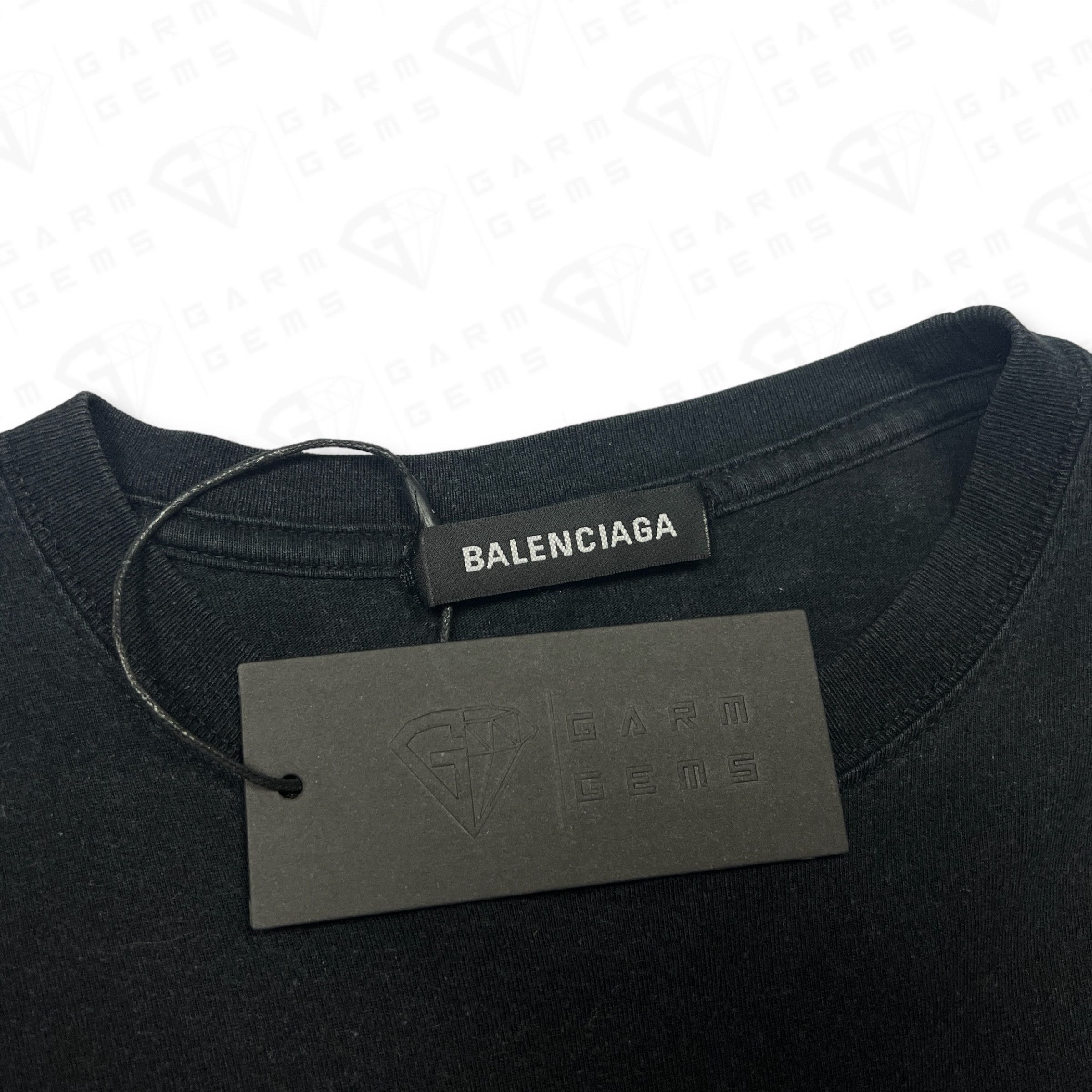 Balenciaga Balenciaga Rainbow Embroidered BB Crest T-Shirt Size US S / EU 44-46 / 1 - 5 Thumbnail