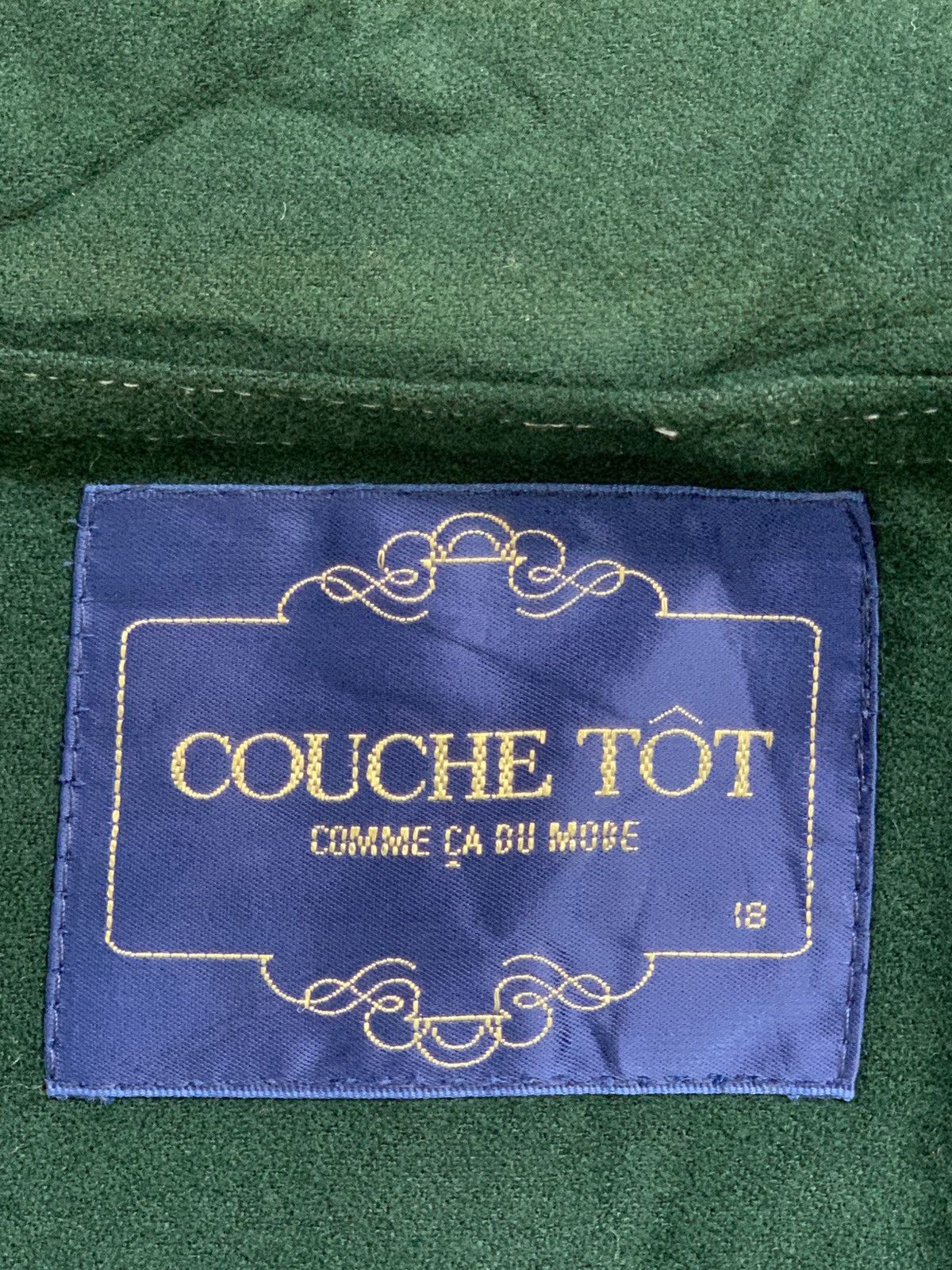 Japanese Brand × Vintage Rare Design Vintage Couche Tot Comme Ca Du Mode Jackets Size US L / EU 52-54 / 3 - 4 Thumbnail