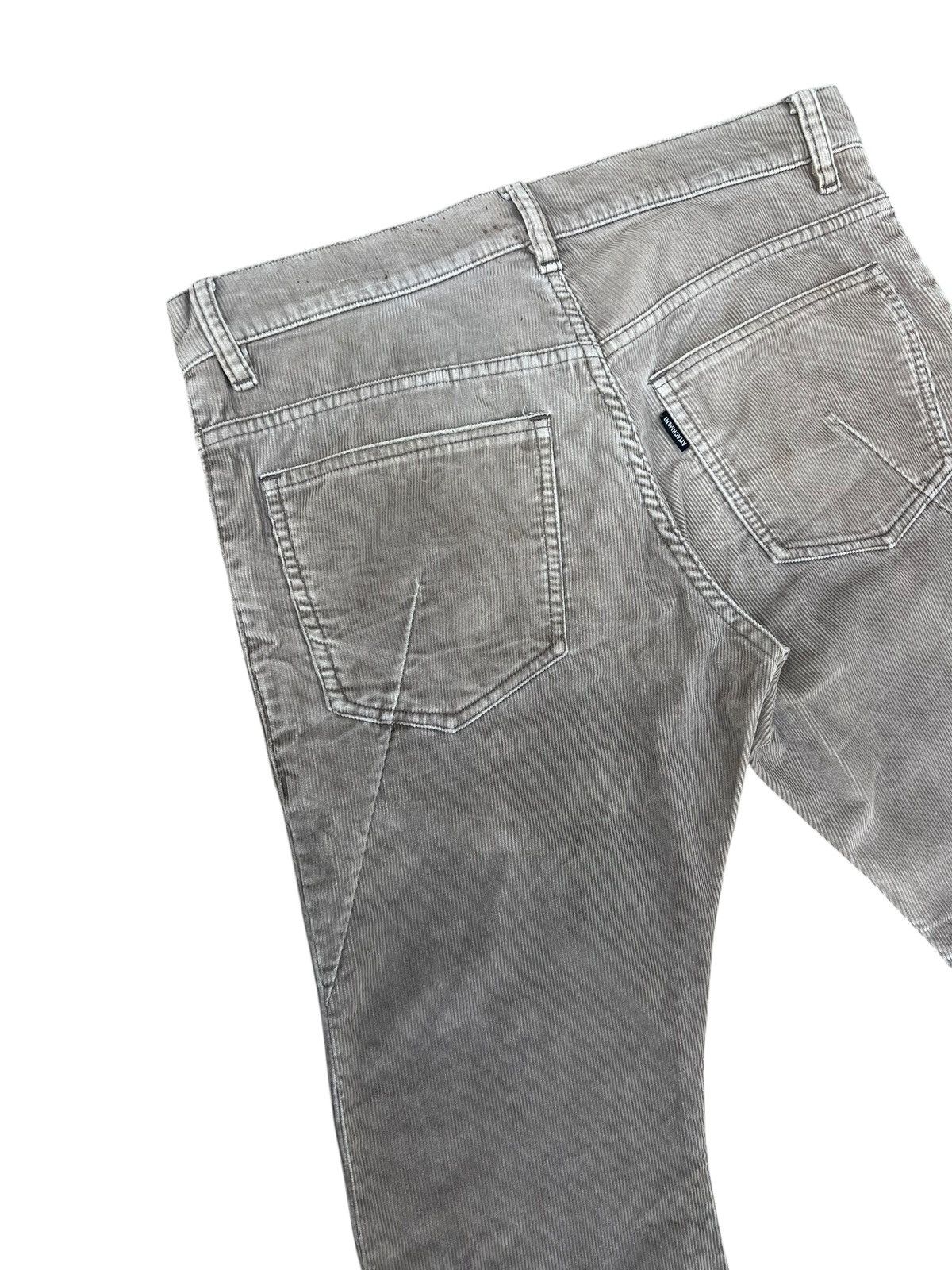 Kazuyuki Kumagai Attachment Attachment Japan Faded Stains Corduroy Bootcut Jeans Size US 30 / EU 46 - 15 Thumbnail
