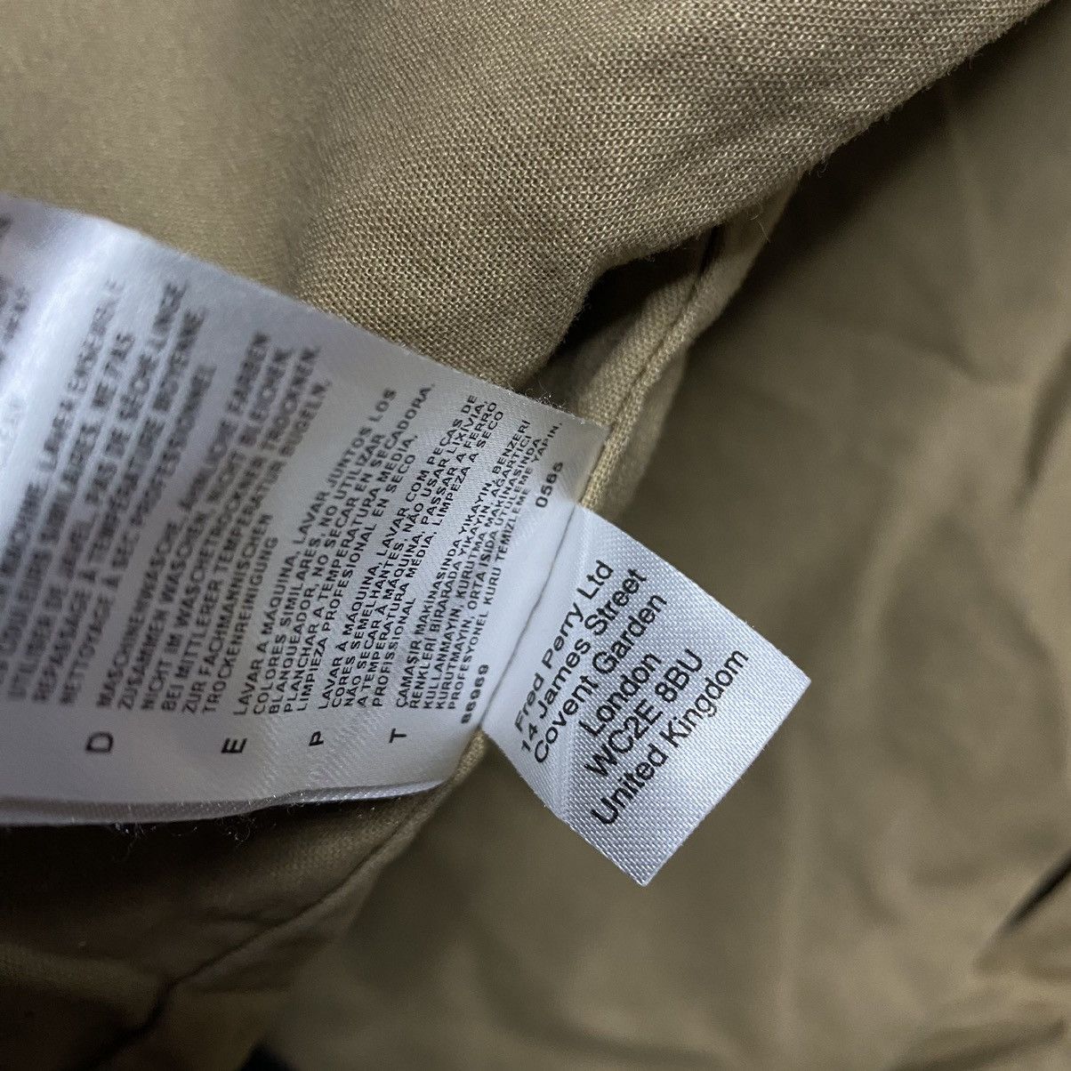 Fred Perry × Vintage Vintage Fred Perry Coat jacket military style Size US M / EU 48-50 / 2 - 7 Thumbnail