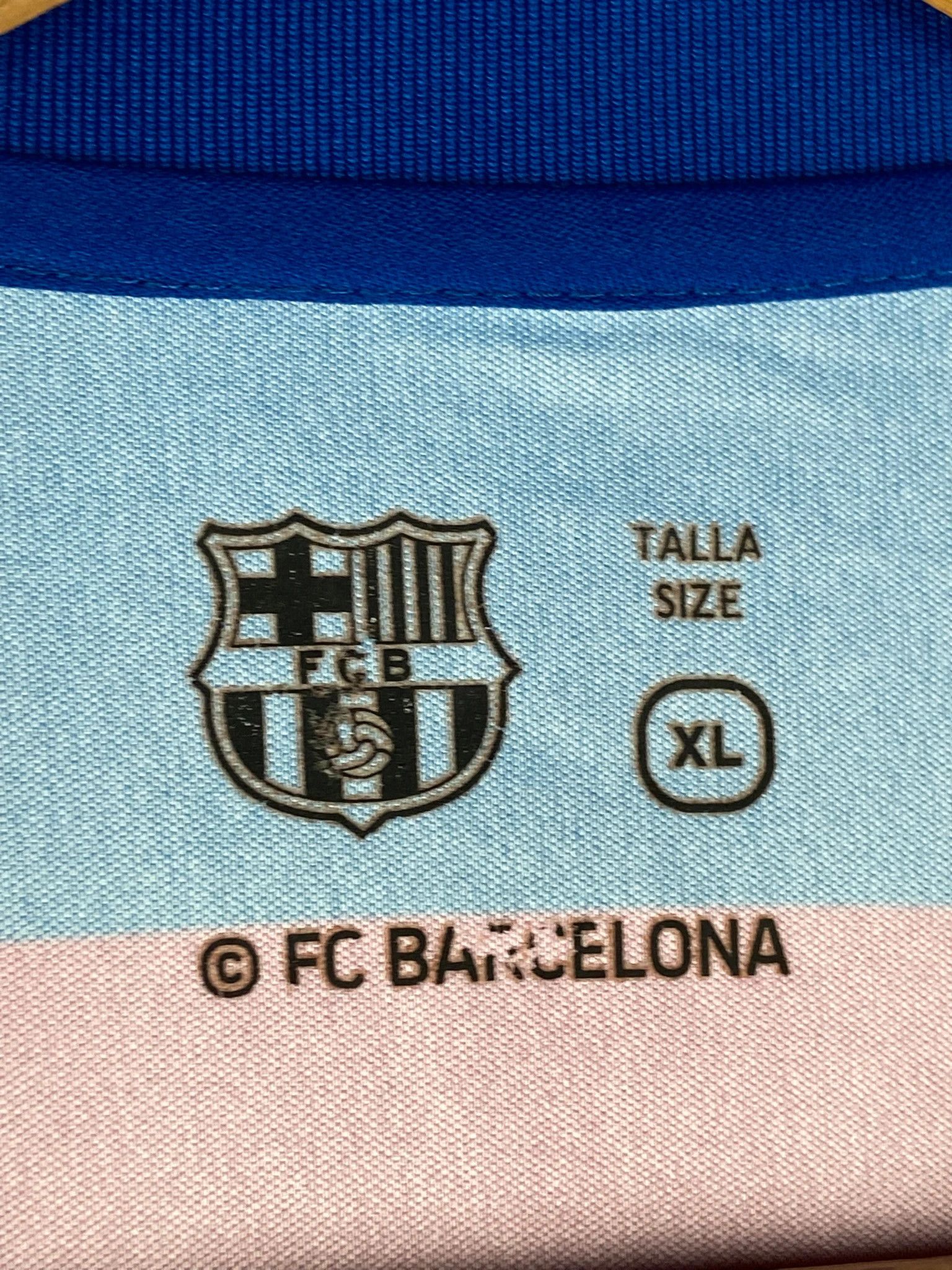 Nike Barcelona De Jong 21 football jersey Size US XL / EU 56 / 4 - 5 Thumbnail